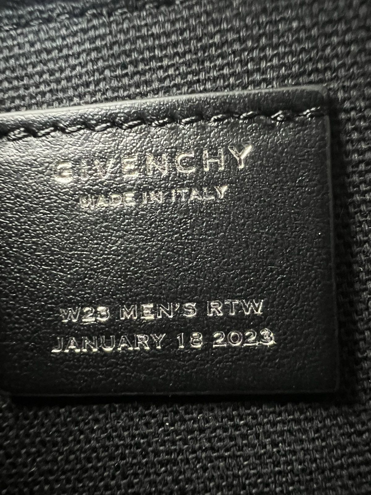 Givenchy Givenchy Black Suede Pouch Size ONE SIZE - 5 Thumbnail