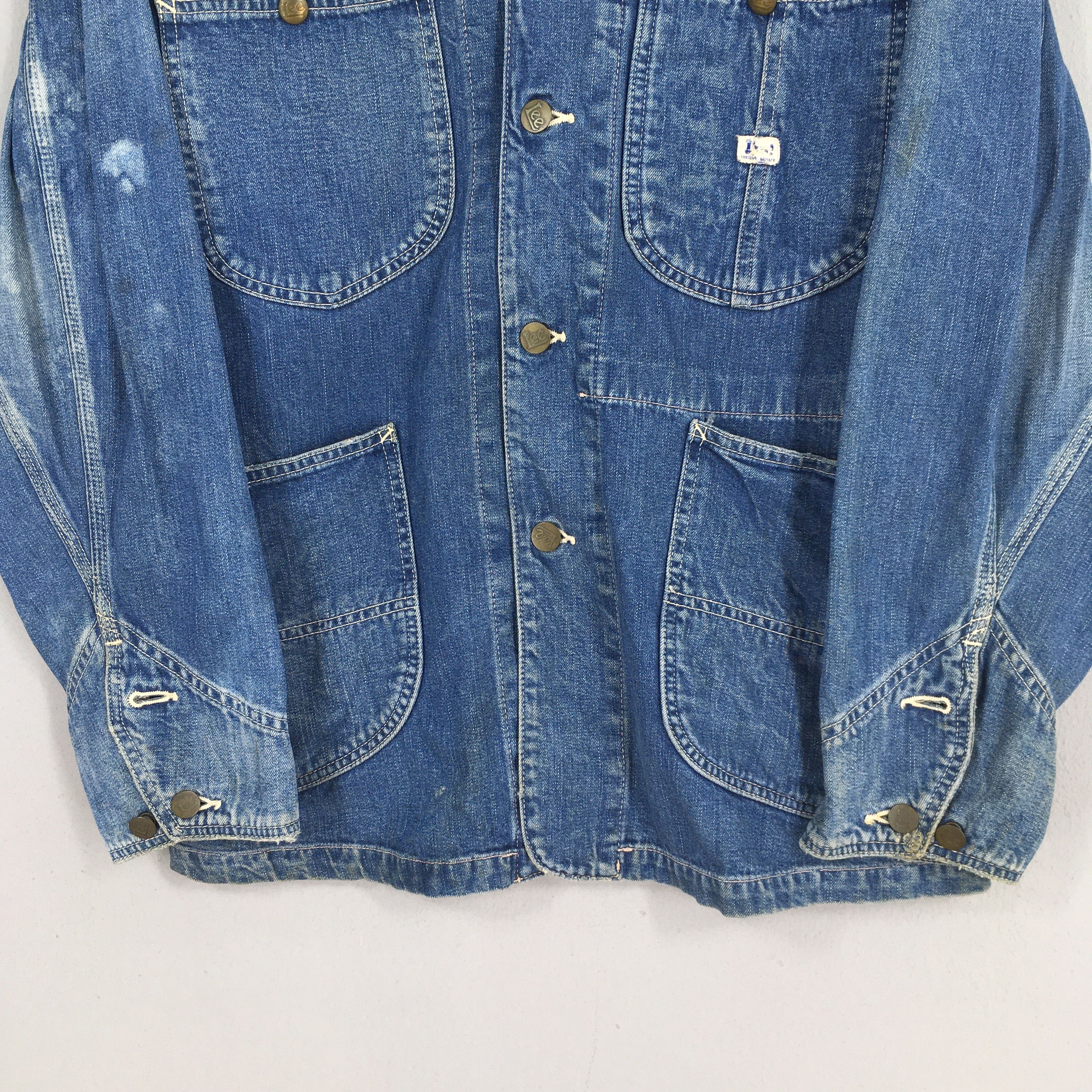 Lee Vintage 1990's Lee Sanforized Denim Worker Jacket M Size US M / EU 48-50 / 2 - 3 Thumbnail