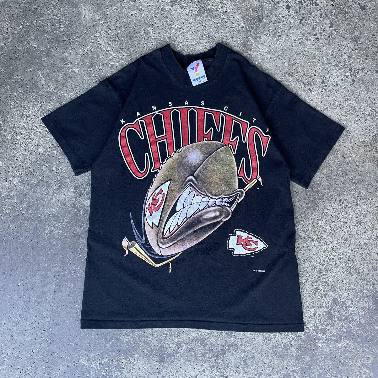 Vintage Kansas City Chiefs NFL Tee - L
