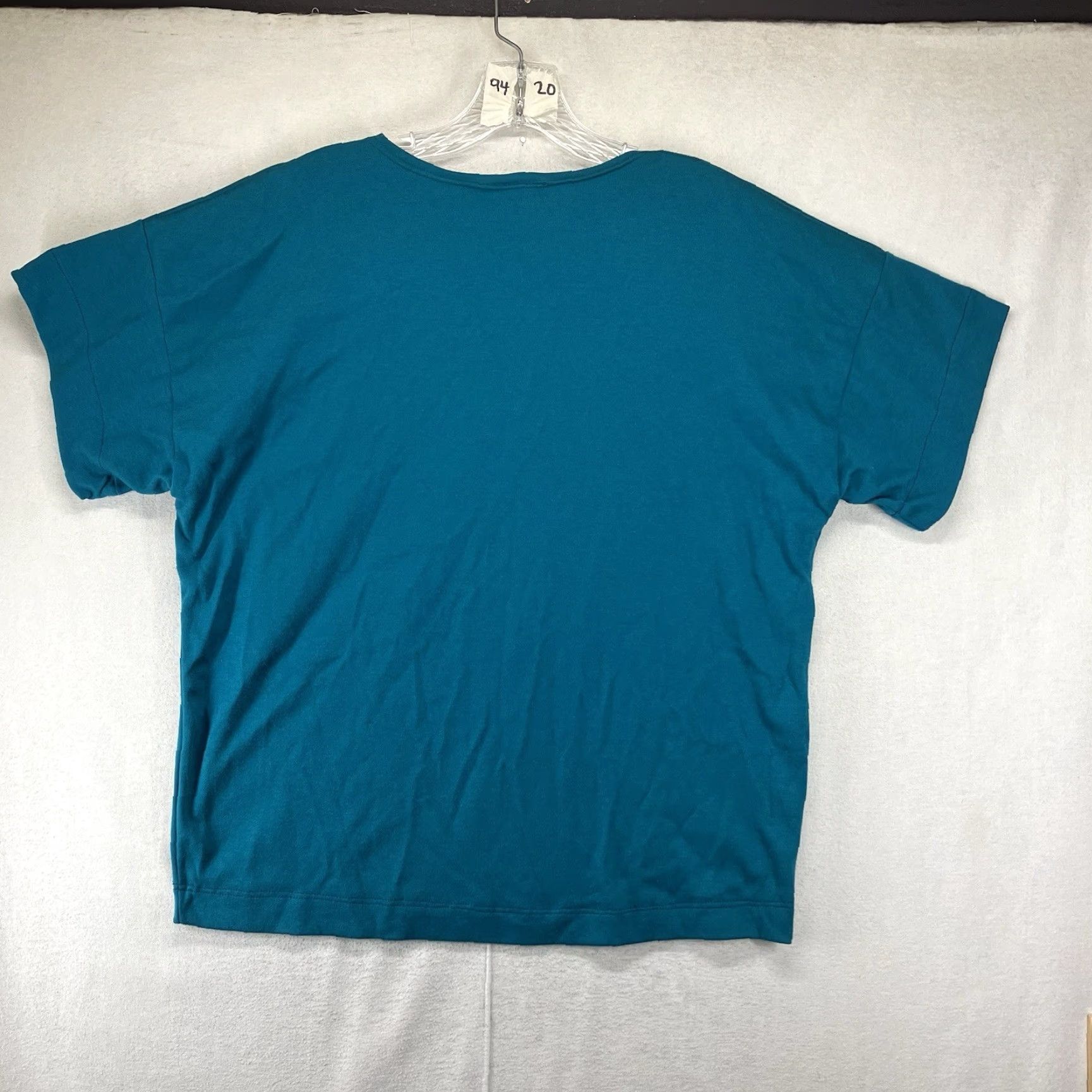 Altea VINTAGE Sassy Sport Western T Shirt M Women Teal Gold Paint Tribal Geometric Glitter Buckle 80s 90s City Hipster Modern Cowgirl Casual Size M / US 6-8 / IT 42-44 - 2 Thumbnail