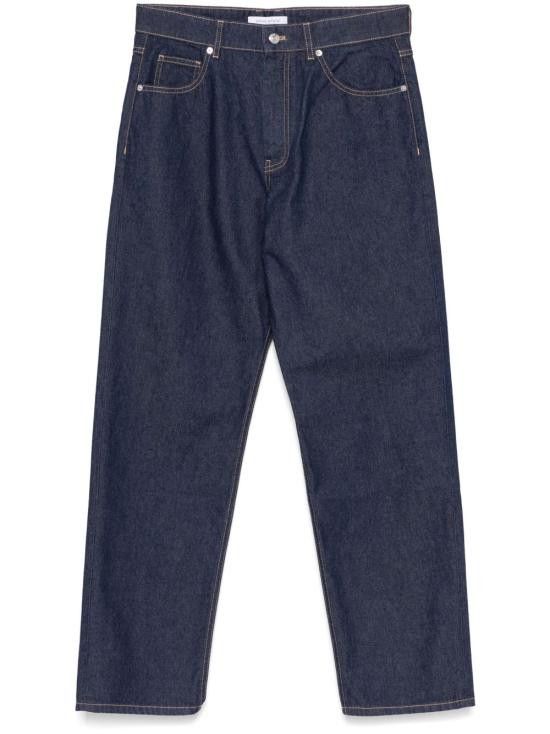 Maison Kitsune MAISON KITSUNE Men Denim Pants OM01118 WW0081P470 Blue Size US 33 - 1 Thumbnail