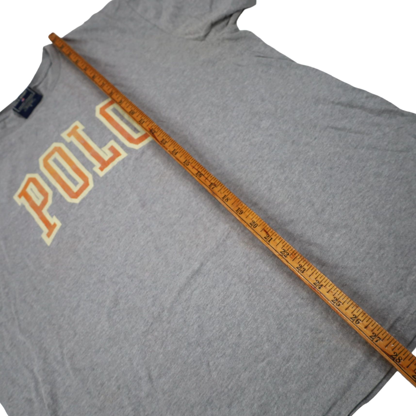 Polo Ralph Lauren VINTAGE Polo Ralph Lauren Mens T-Shirt Gray L Spellout Graphic Shirt Size US L / EU 52-54 / 3 - 7 Thumbnail