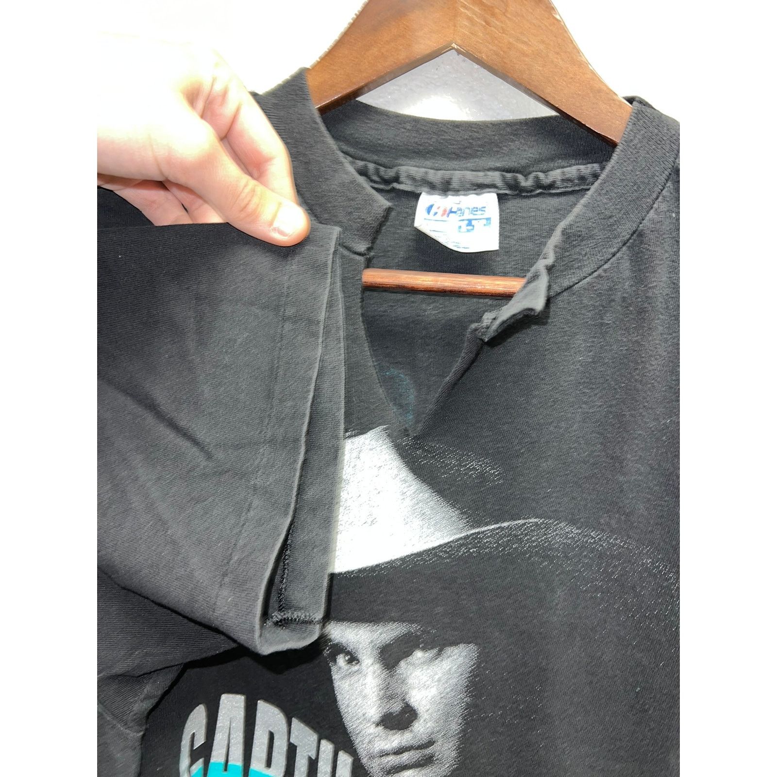 Vintage Vintage Womens Garth Brooks Shirt Country Tour Music 90s VTG Size L / US 10 / IT 46 - 5 Thumbnail