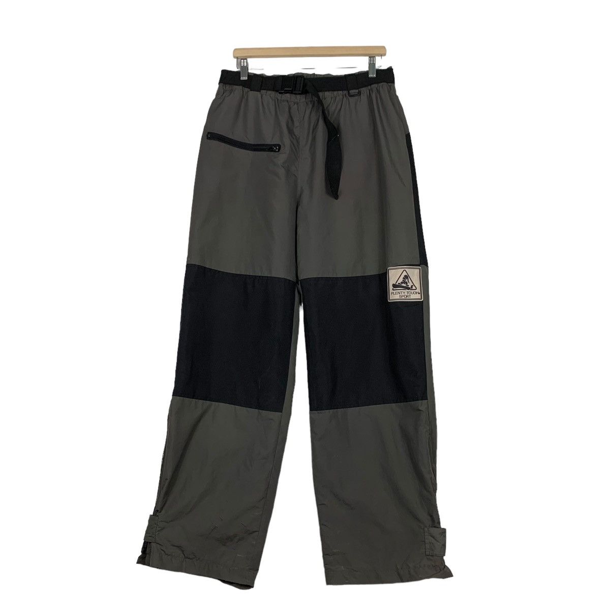 Japanese Brand PLENTY TOUGH SPORT Colorblock Nylon Pant #0424-C20 Size US 34 / EU 50 - 1 Thumbnail