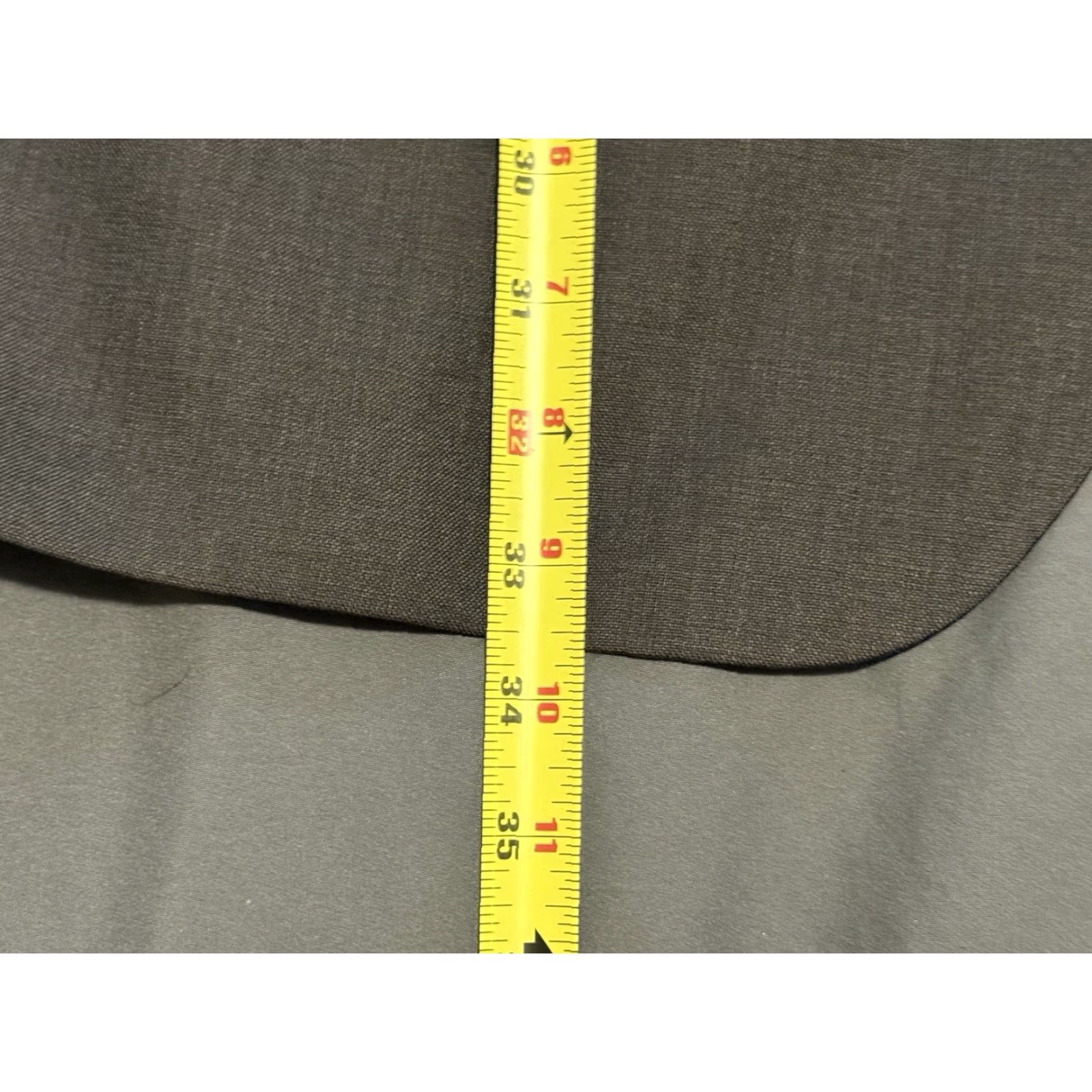 Vintage Jos A Bank Blazer Wool Silk Blend 48R Gray Two Button Mens Regular Size 48R - 5 Thumbnail
