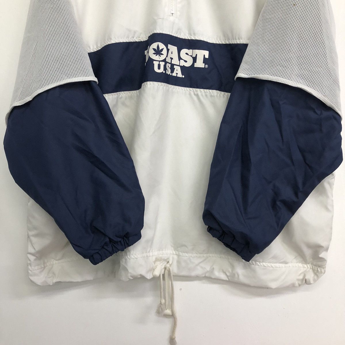 Japanese Brand Vintage Boast USA Half Zipper Windbreaker Jacket Size US M / EU 48-50 / 2 - 11 Thumbnail