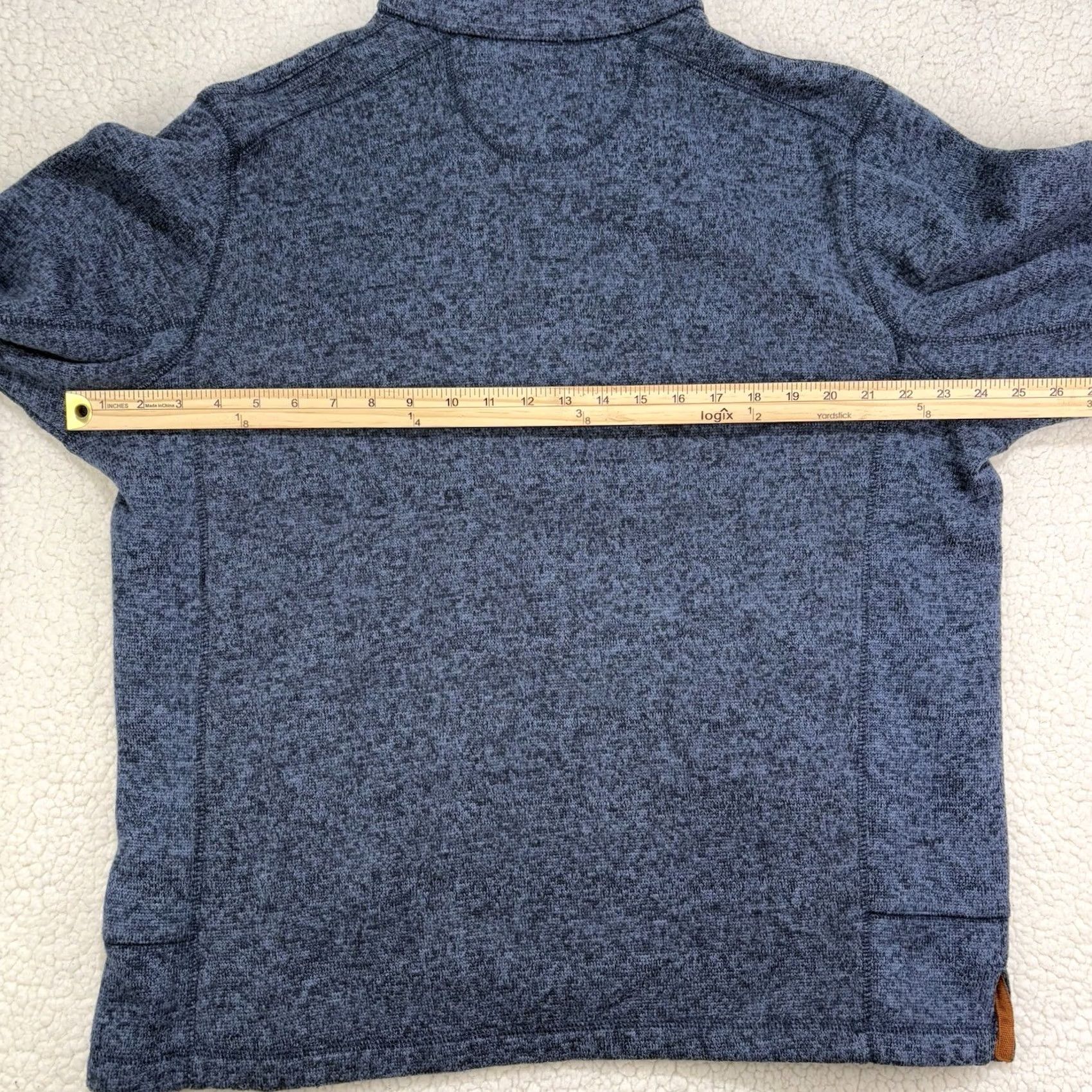 Vintage Woolrich Pullover Sweater 1/4 Snap T Soft Fleece Blue Mens XL Pocket Mock Neck Long Sleeve Regular Fit Casual Vintage: No Size US XL / EU 56 / 4 - 6 Thumbnail