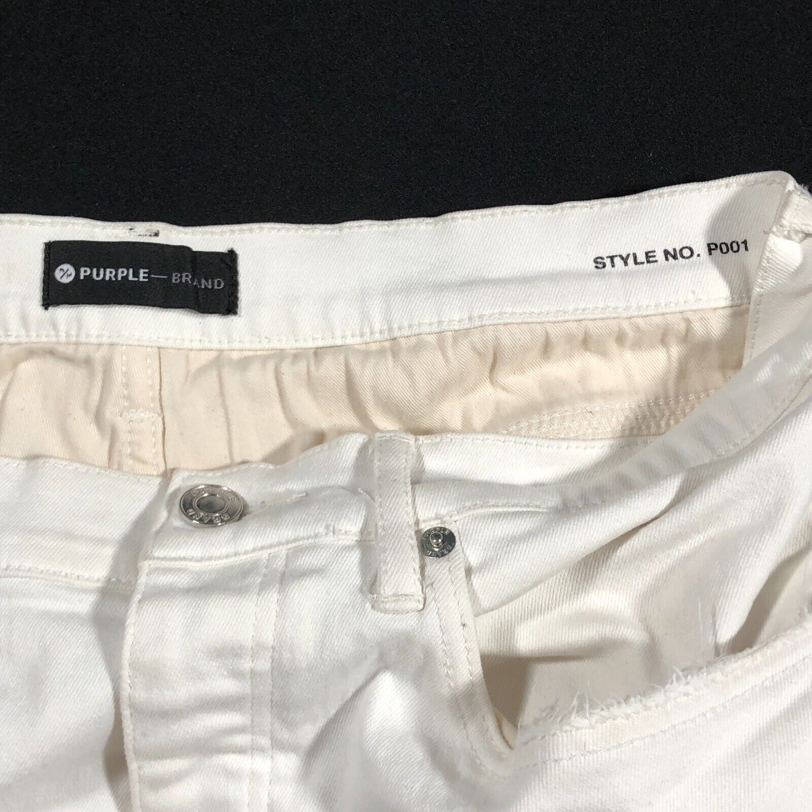 Purple Brand PURPLE BRAND P001 GREY FOUR POCKET DESTROY Jeans size 36x34 Size US 36 / EU 52 - 11 Thumbnail