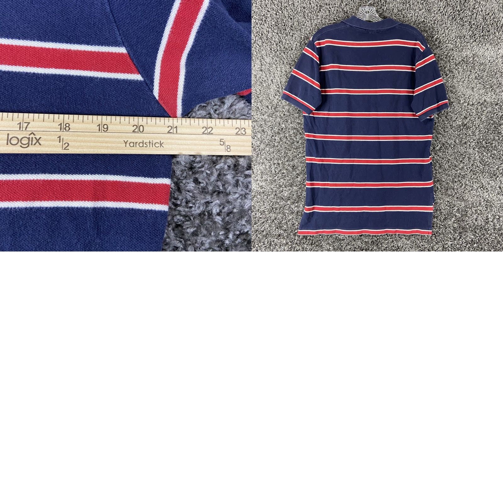 Polo Ralph Lauren Polo Ralph Lauren Polo Shirt Men M Multicolor Red Blue Striped Mens Size US M / EU 48-50 / 2 - 8 Thumbnail