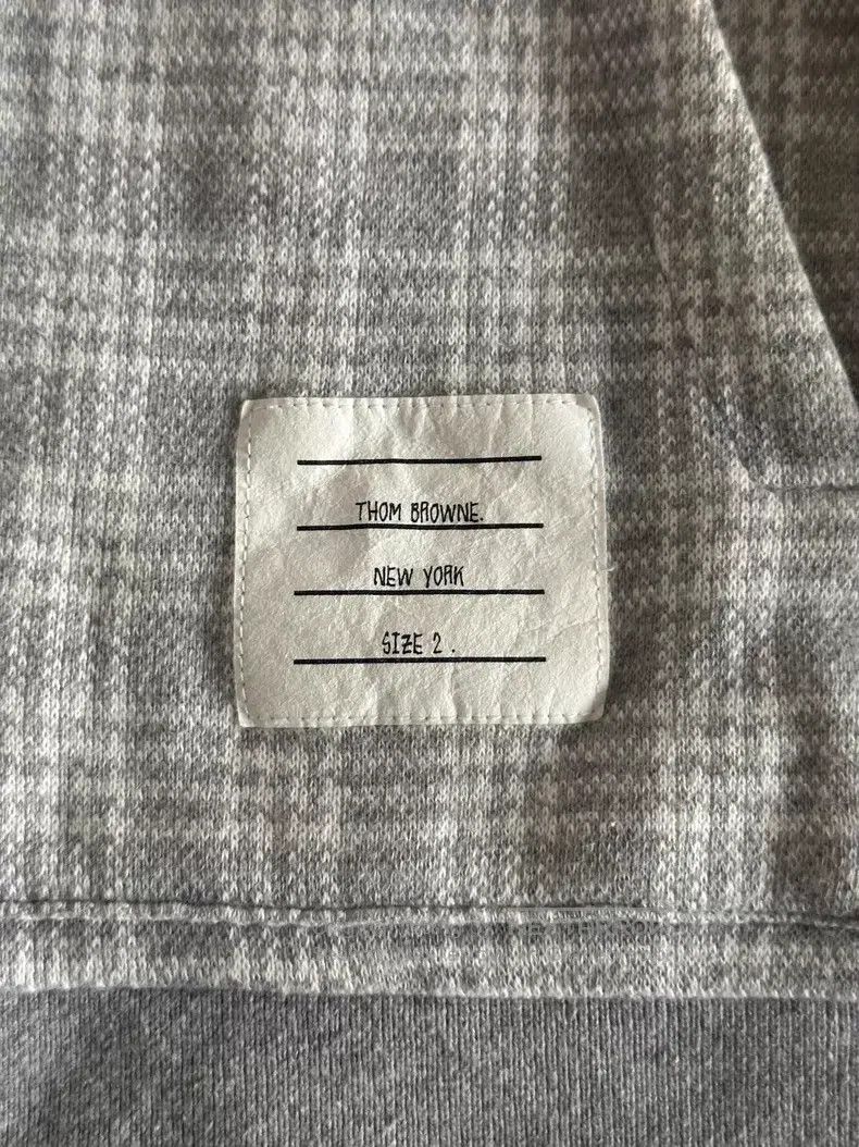 Thom Browne Thom Browne Plaid Zip-Up Hoodie Size US M / EU 48-50 / 2 - 5 Thumbnail