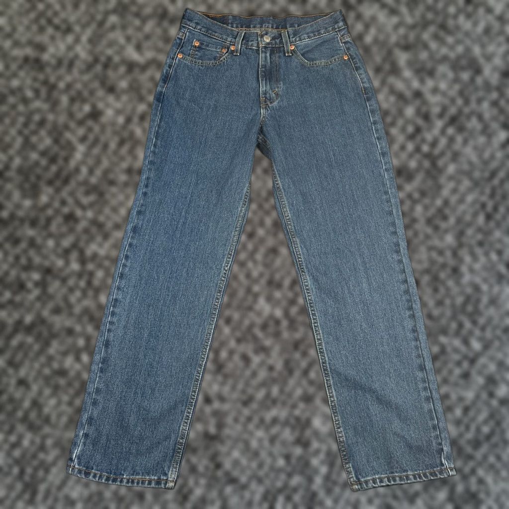 Levi's VINTAGE Levi's 550 Jeans Mens 31x29 Relaxed Fit Tapered Leg Blue Denim Casual Pants Size US 31 - 1 Thumbnail