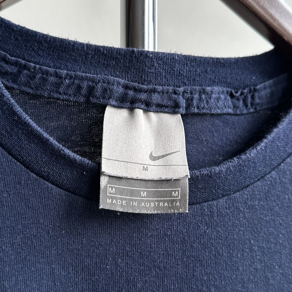 Nike × Vintage VINTAGE Y2K NIKE CENTER LOGO BIG SWOOSH TEE Size US M / EU 48-50 / 2 - 5 Thumbnail