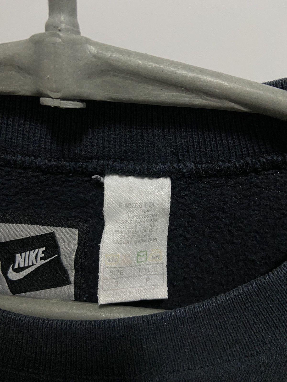 Nike × Vintage Nike Sweatshirt small Logo Vintage 90s Size US S / EU 44-46 / 1 - 4 Thumbnail