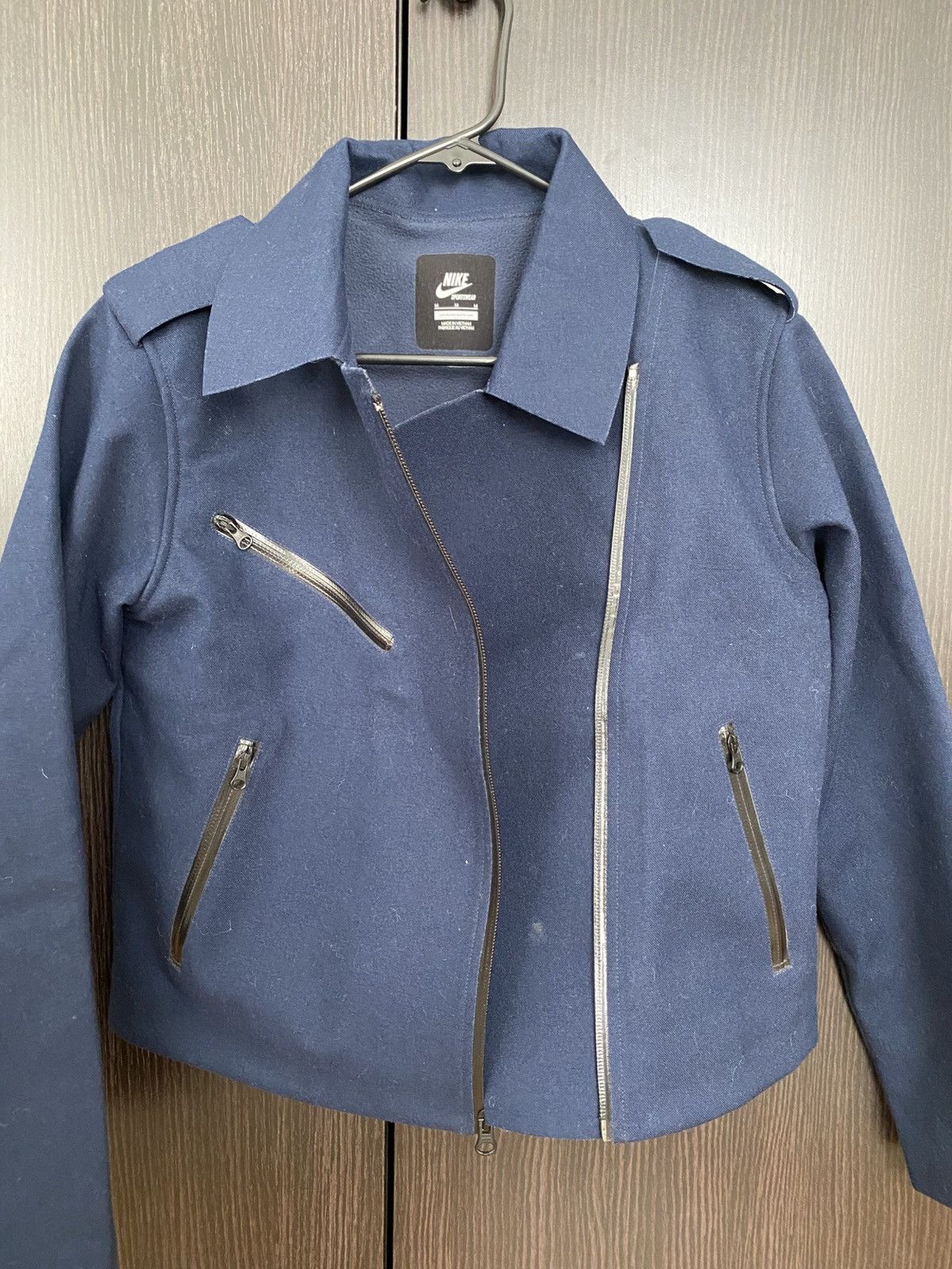 Nike Nike Lab Woven Moto Jacket Size M / US 6-8 / IT 42-44 - 3 Thumbnail