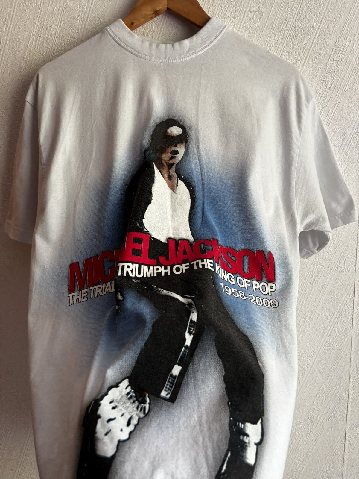 Vintage Vintage Michael Jackson King Of Pop Tee T-shirt Size US L / EU 52-54 / 3 - 3 Thumbnail