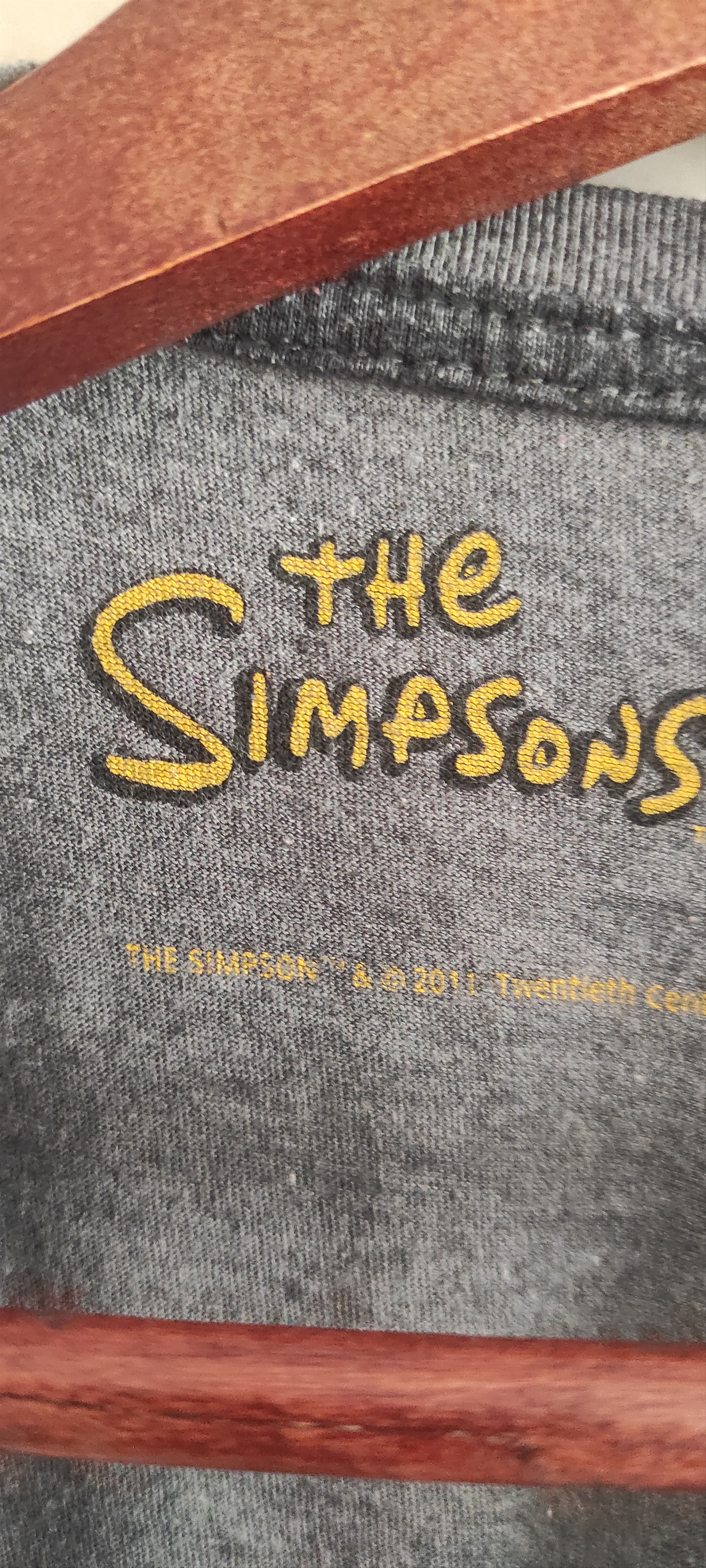 Pull & Bear × The Simpsons × Vintage Vintage The Simpsons Animated T-Shirt,Classic Graphic Tee Size US XL / EU 56 / 4 - 9 Thumbnail