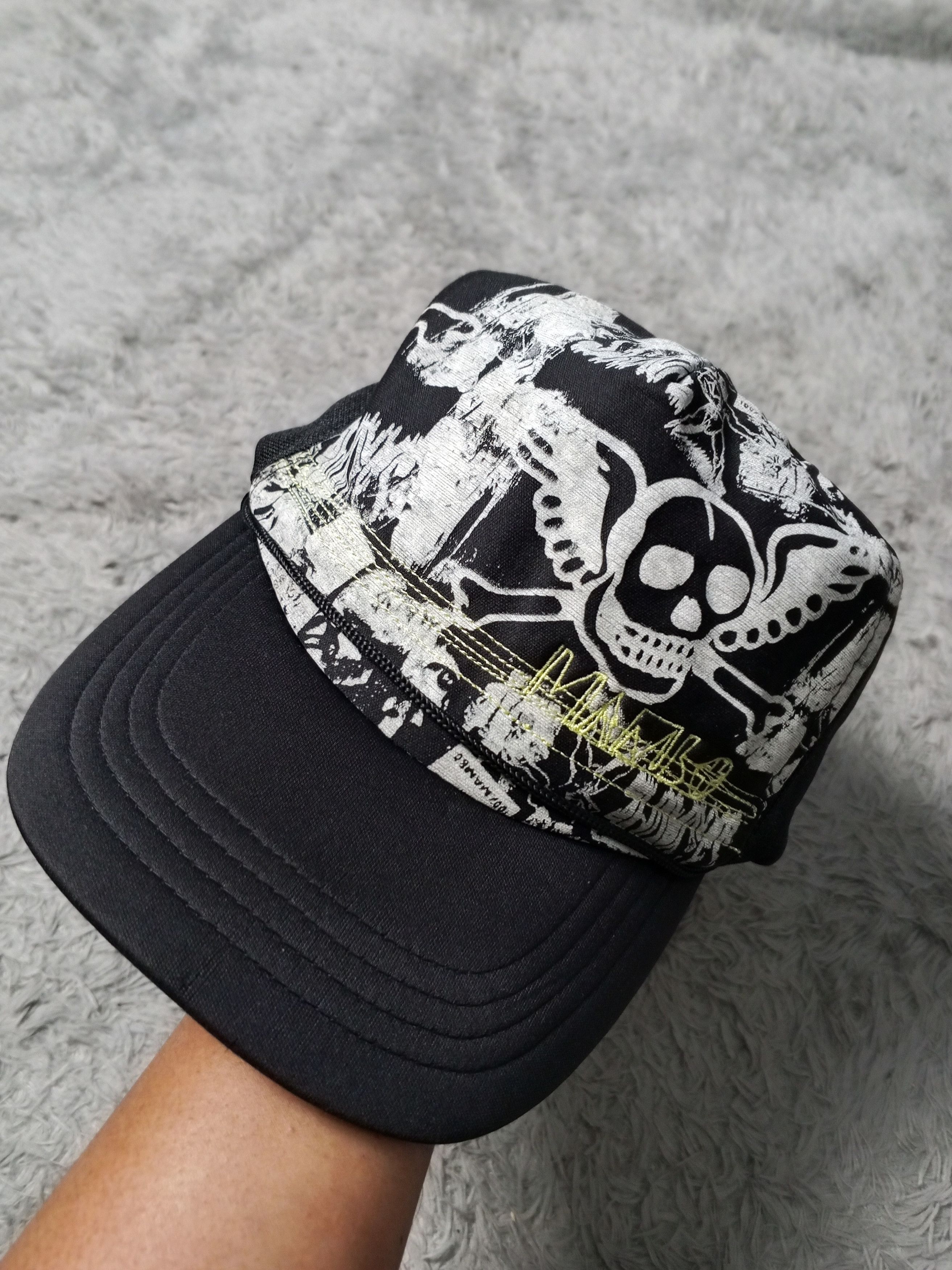 Mambo Vintage Mambo Skull Trucker Hat Size ONE SIZE - 3 Thumbnail
