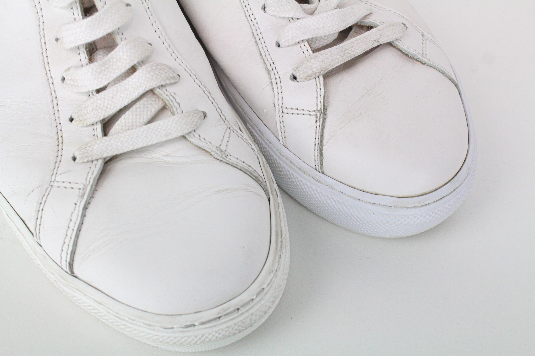 Suitsupply EU40 White Leather Low-Top Sneakers 73723 Size US 7 / EU 40 - 10 Thumbnail