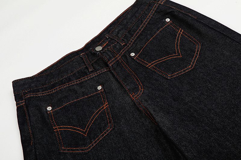 Jean American retro men's loose casual jeans Size US 32 / EU 48 - 3 Thumbnail