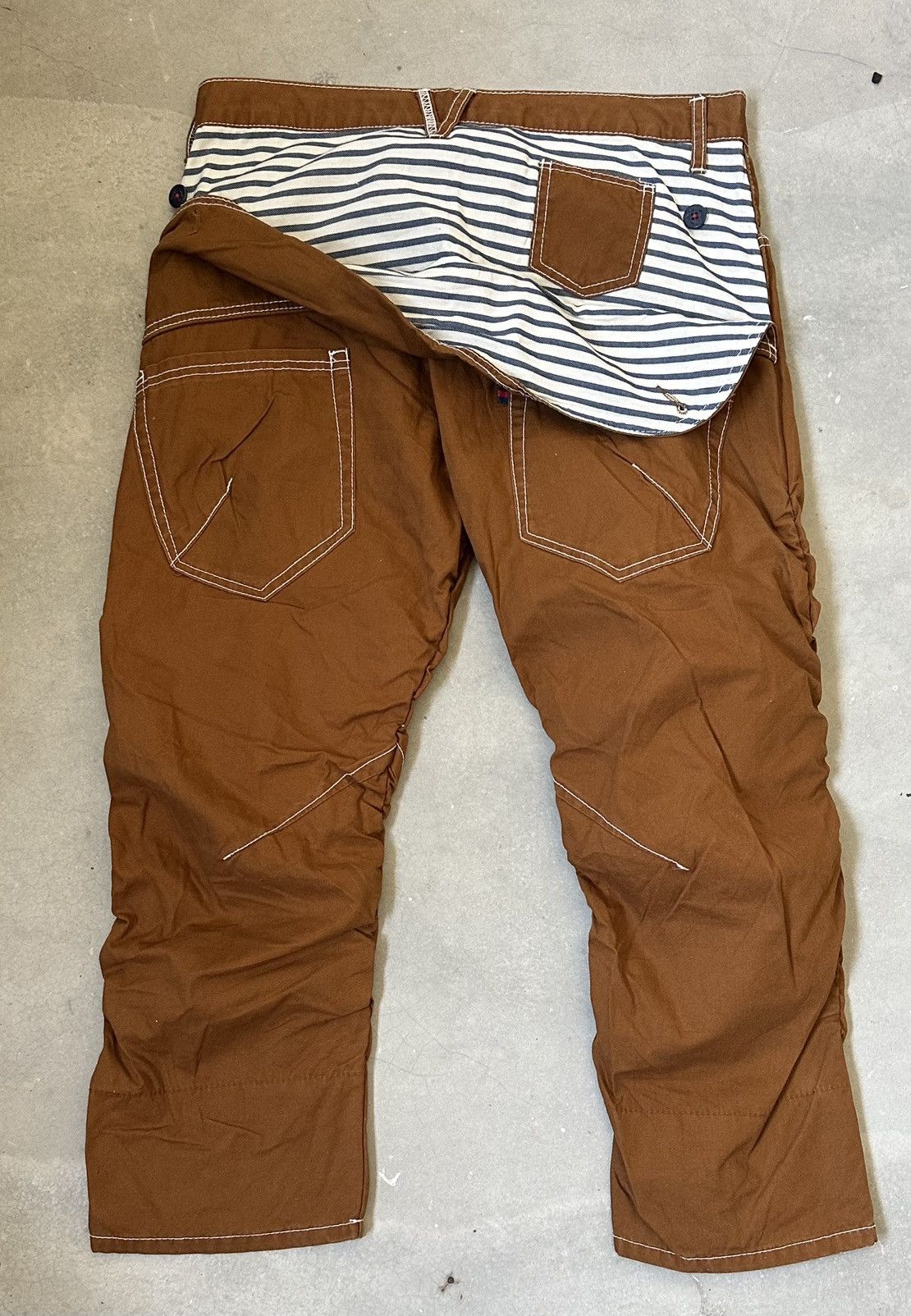 Japanese Brand DOMINATE HANDCRAFTED HIDDEN POCKET PANT Size US 35 - 9 Thumbnail