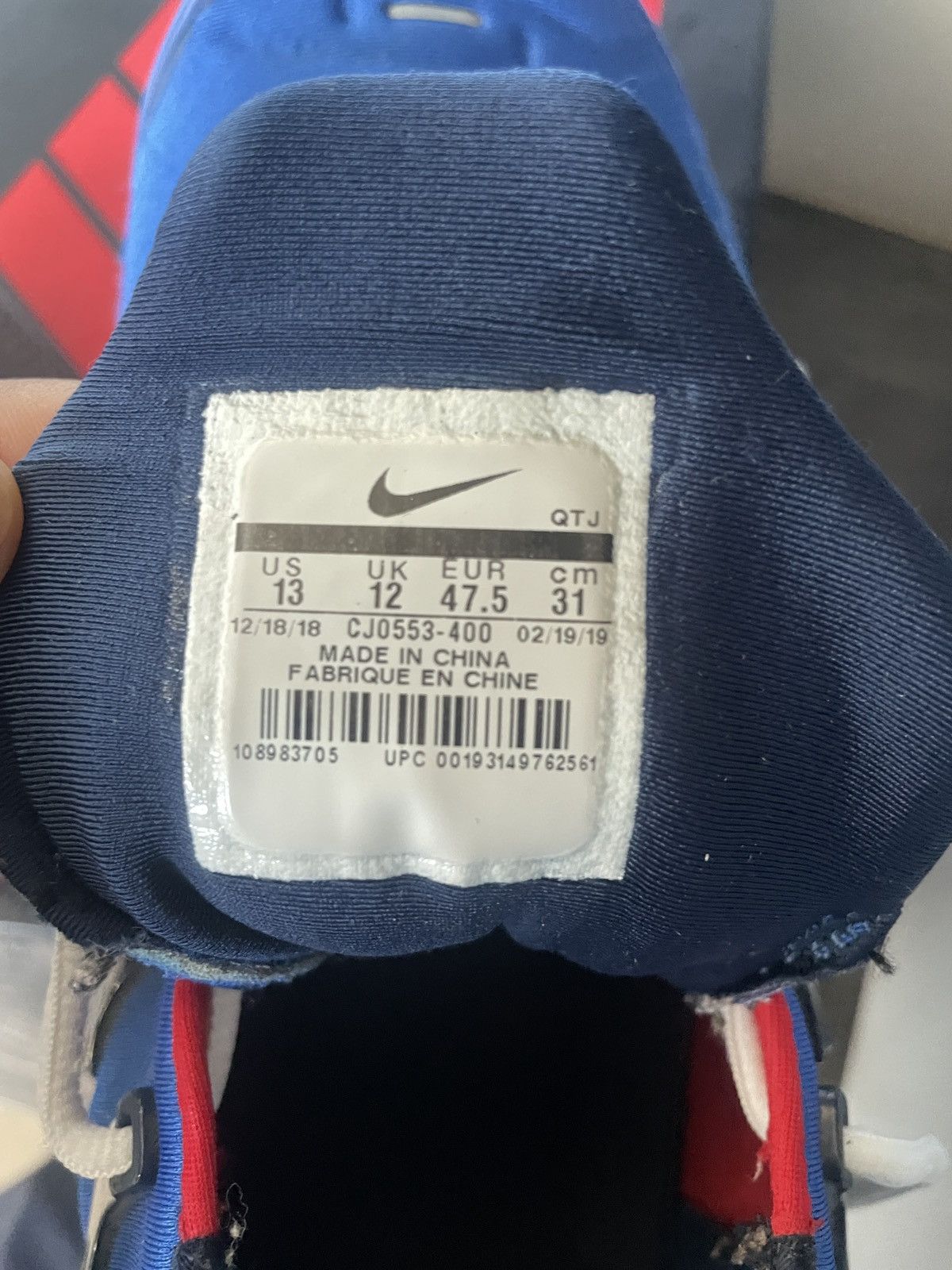 Nike Air VaporMax Plus 'Racer Blue’ Size US 13 / EU 46 - 6 Thumbnail