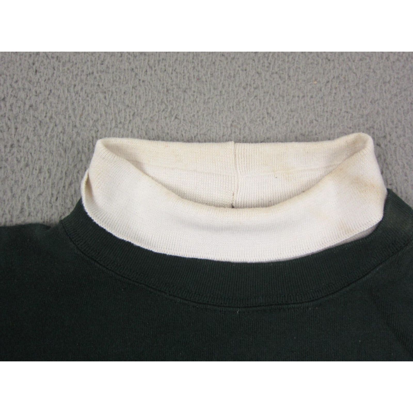 Vintage VINTAGE Cotton Grove Sweatshirt Mens 2XL 2XL Green 90s Autumn Made in USA Outdoor 90s Size US XXL / EU 58 / 5 - 3 Thumbnail