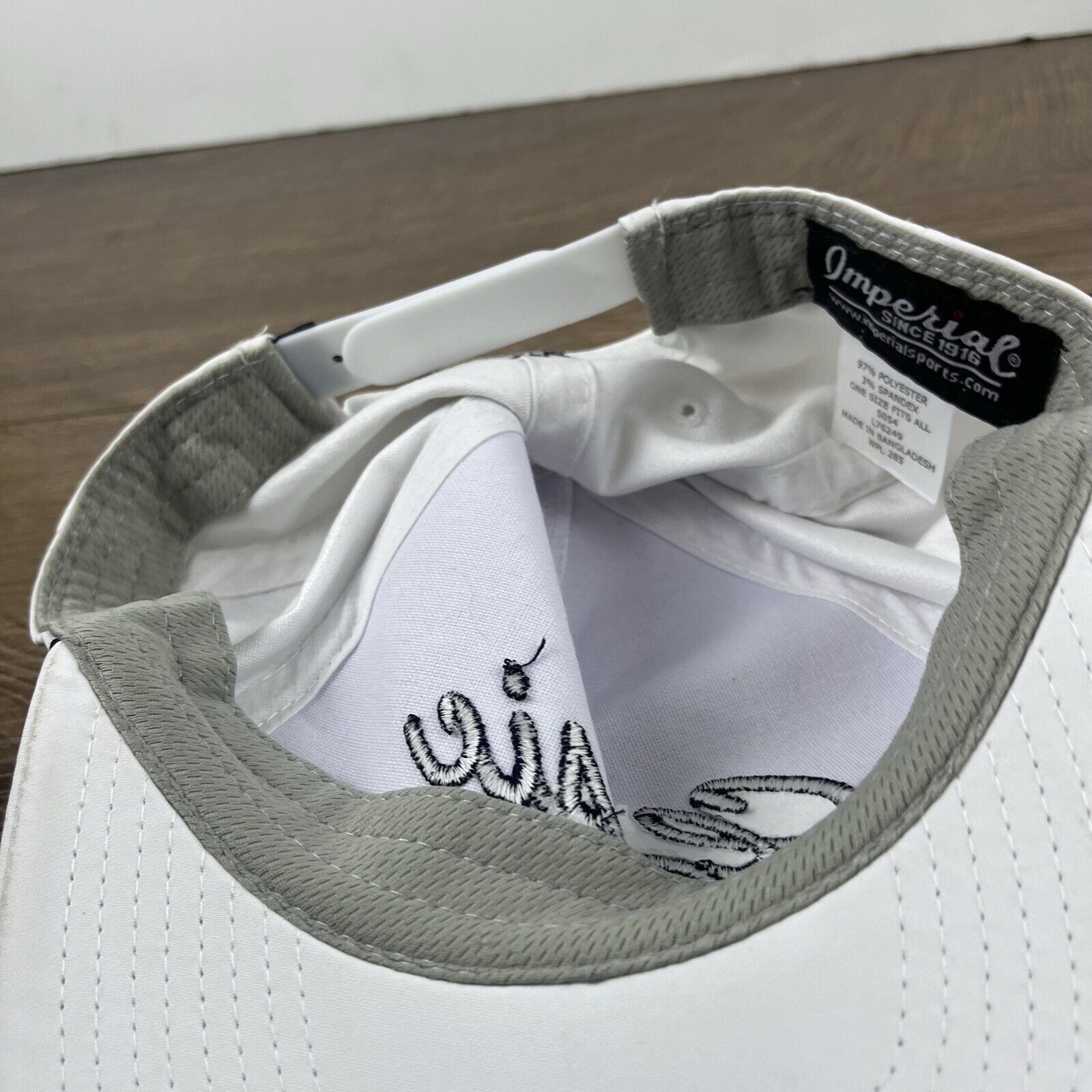 Other The Classic Hat Classic Snapback Hat White Adjustable Hat Ad Size ONE SIZE - 16 Thumbnail