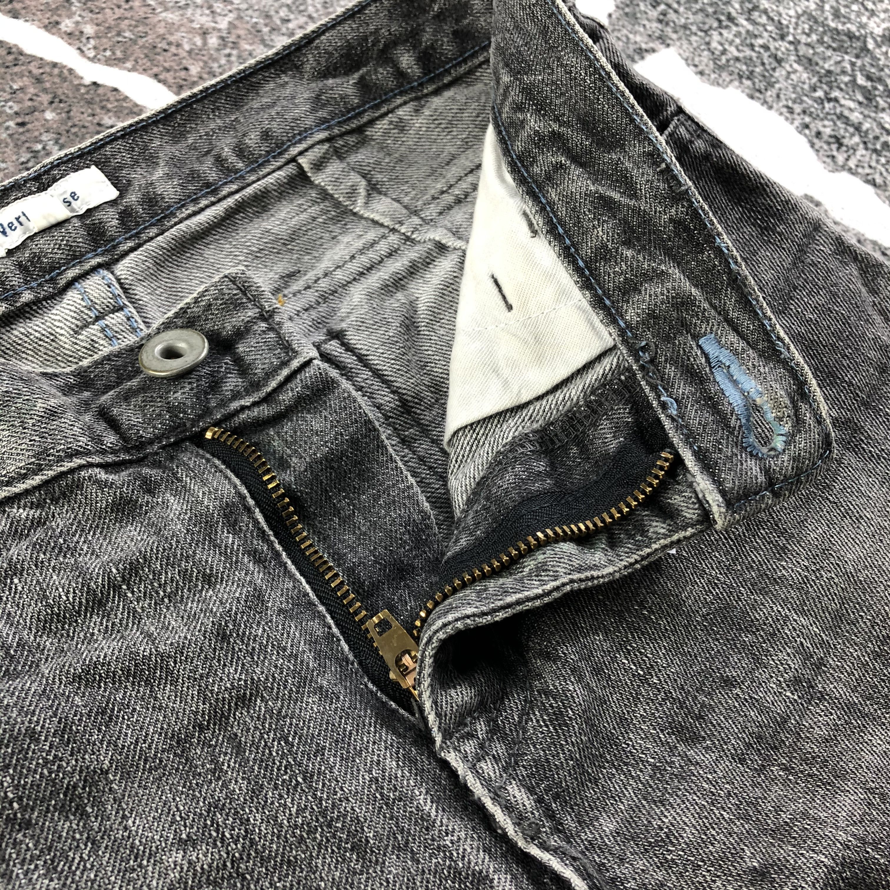 Japanese Brand Japanese Brand Vert Dense Jeans Cropped Denim KJ1519 Size 28" / US 6 / IT 42 - 6 Thumbnail