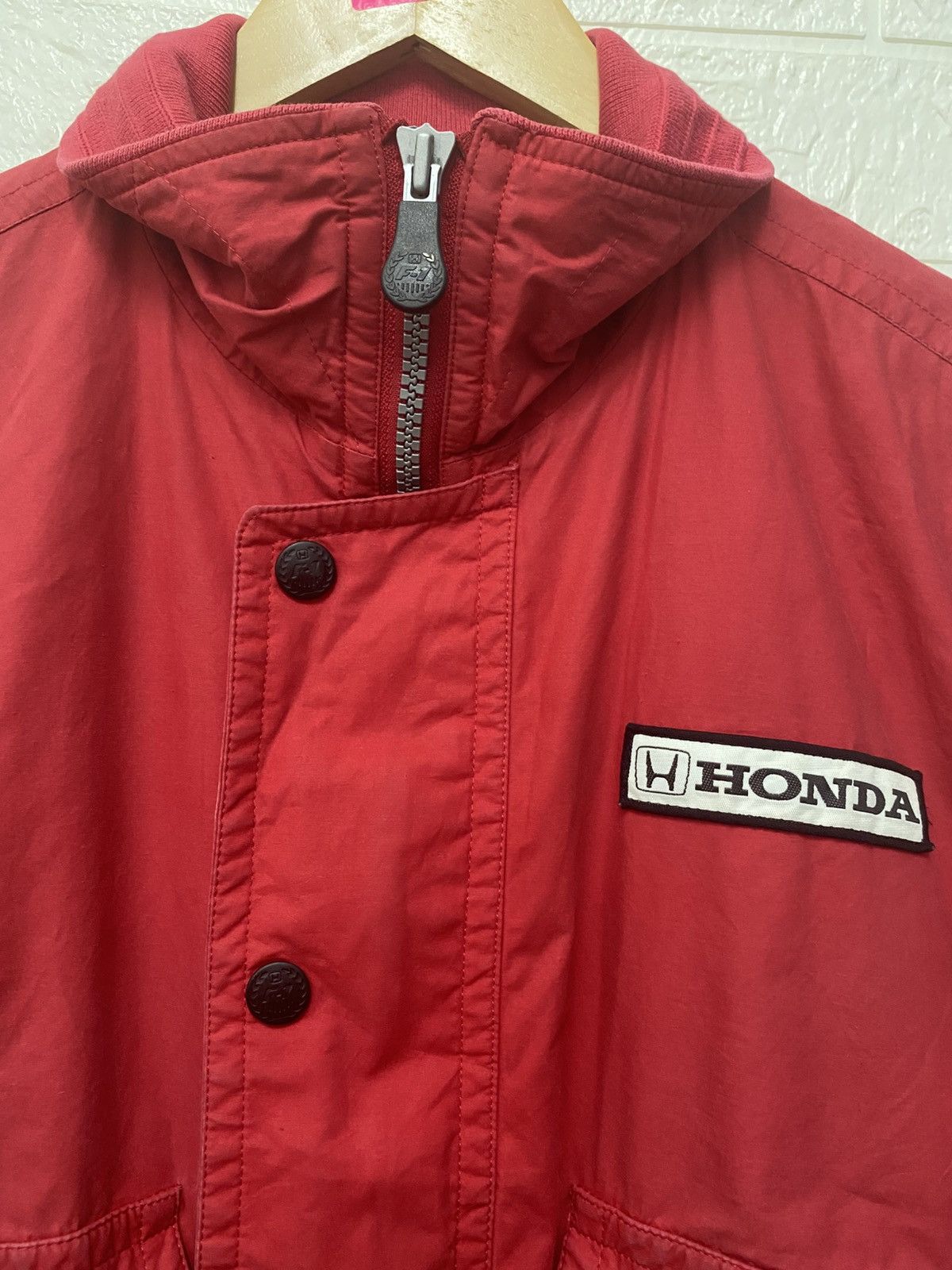 Honda VINTAGE HONDA F1 RACING TEAM JAPAN JACKET Size US L / EU 52-54 / 3 - 3 Thumbnail