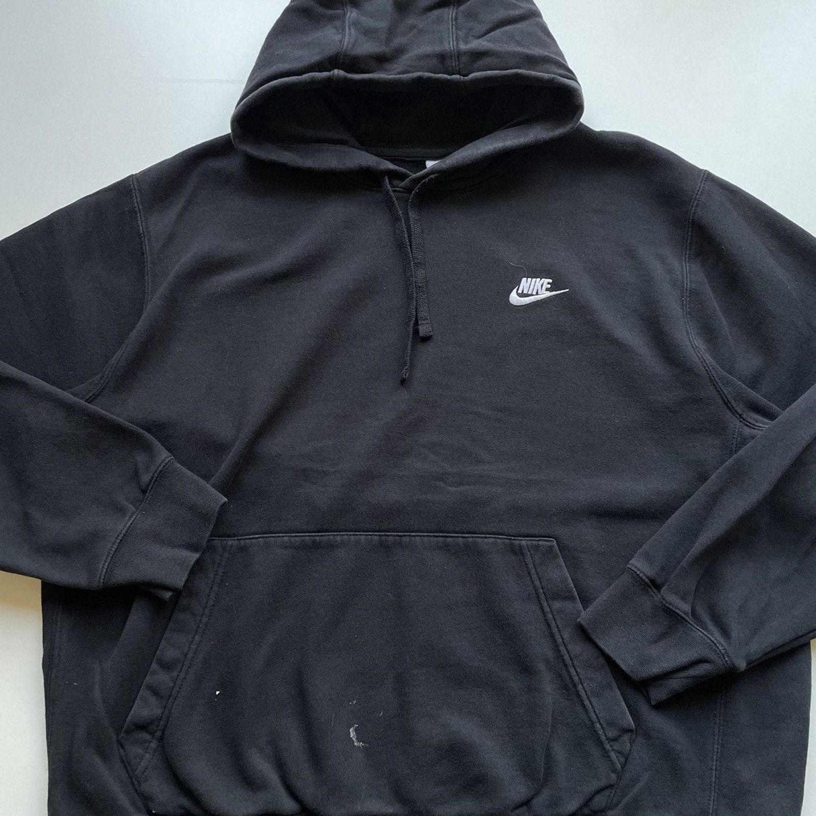 Nike Vintage Y2K Nike Sportswear Swoosh Hoodie Size XL Black Rare Size US XL / EU 56 / 4 - 2 Thumbnail