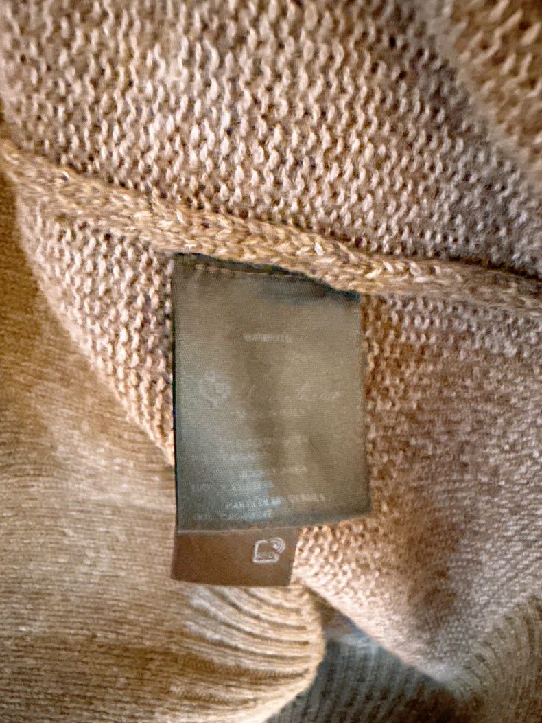 Loro Piana LORO PIANA Holiday Series Moss Green Goat Cashmere Knitted Size S / US 4 / IT 40 - 8 Thumbnail