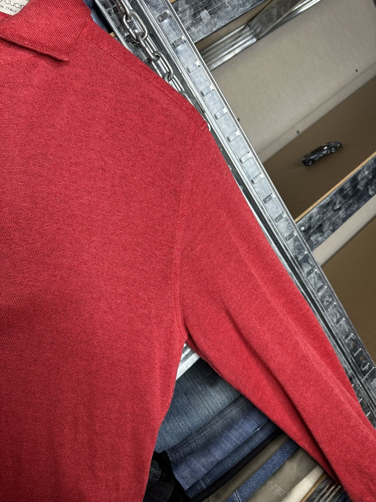 Brunello Cucinelli Brunello Cucinelli Luxury Knit Button Cardigan Shirt Sweater Size M / US 6-8 / IT 42-44 - 12 Thumbnail