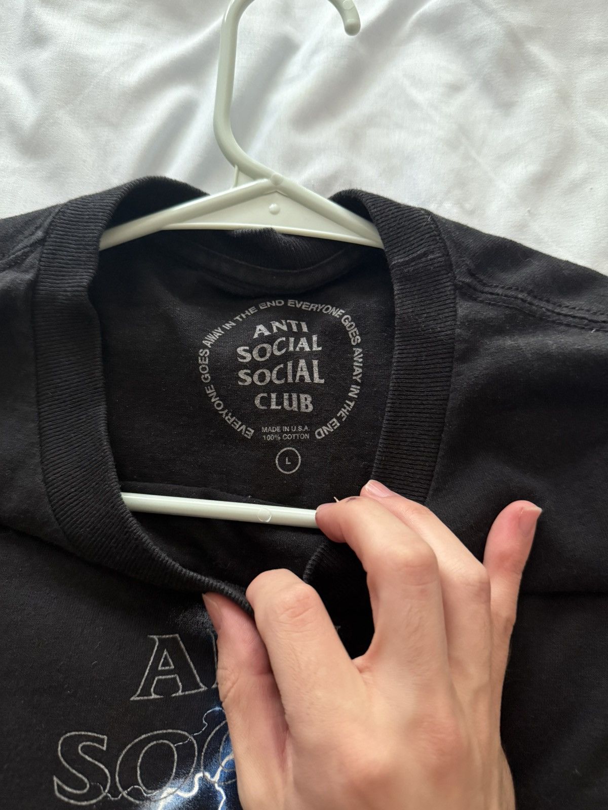 Anti Social Social Club Anti Social Social Club Twister Tee Size US L / EU 52-54 / 3 - 2 Thumbnail