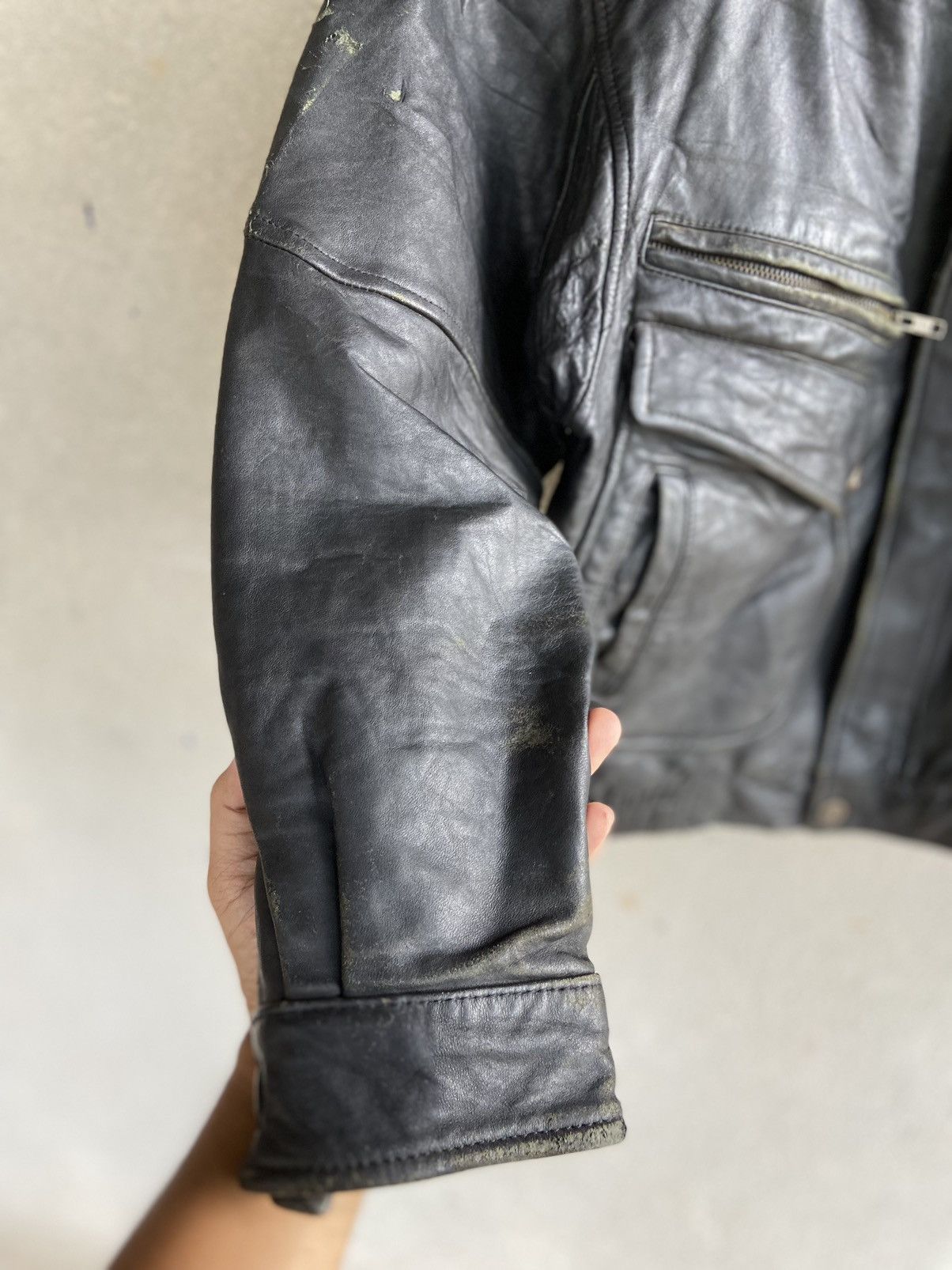 Harley Davidson Vintage Harley Davidson leather Biker Jacket Size US M / EU 48-50 / 2 - 6 Thumbnail