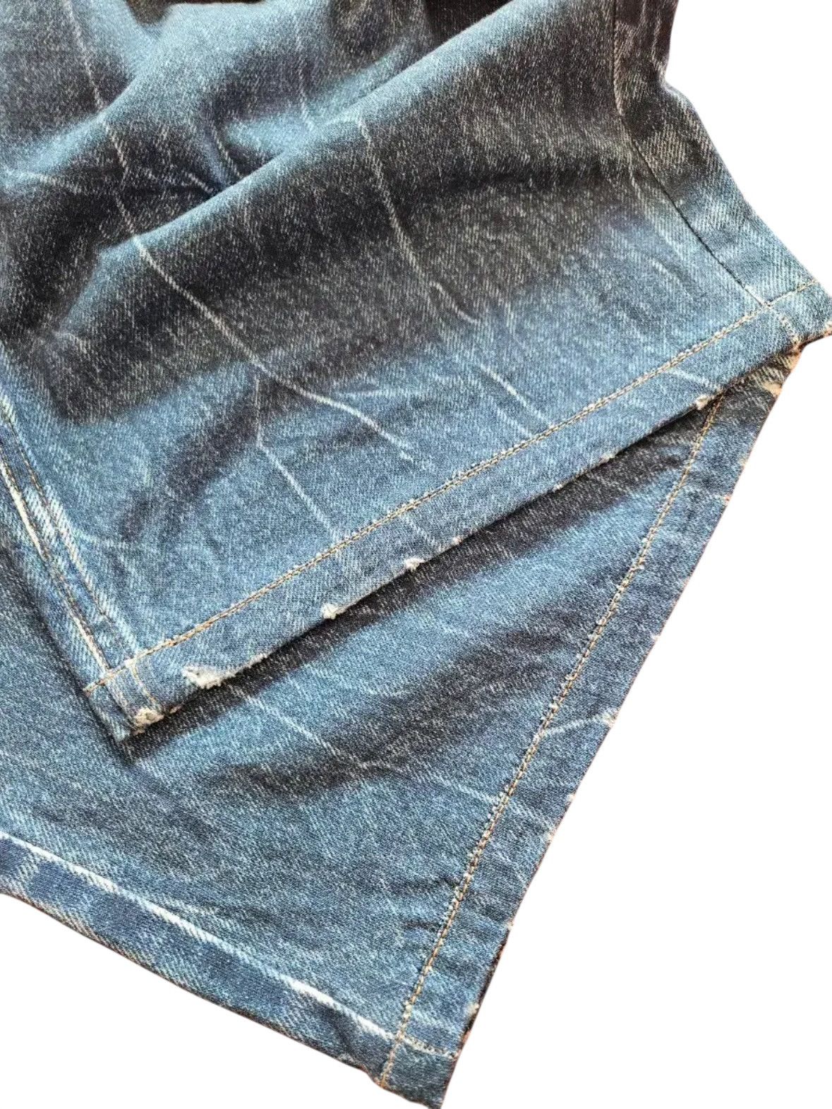 Balenciaga Balenciaga Trompe L'oeil Denim Pants Size US 32 / EU 48 - 2 Thumbnail