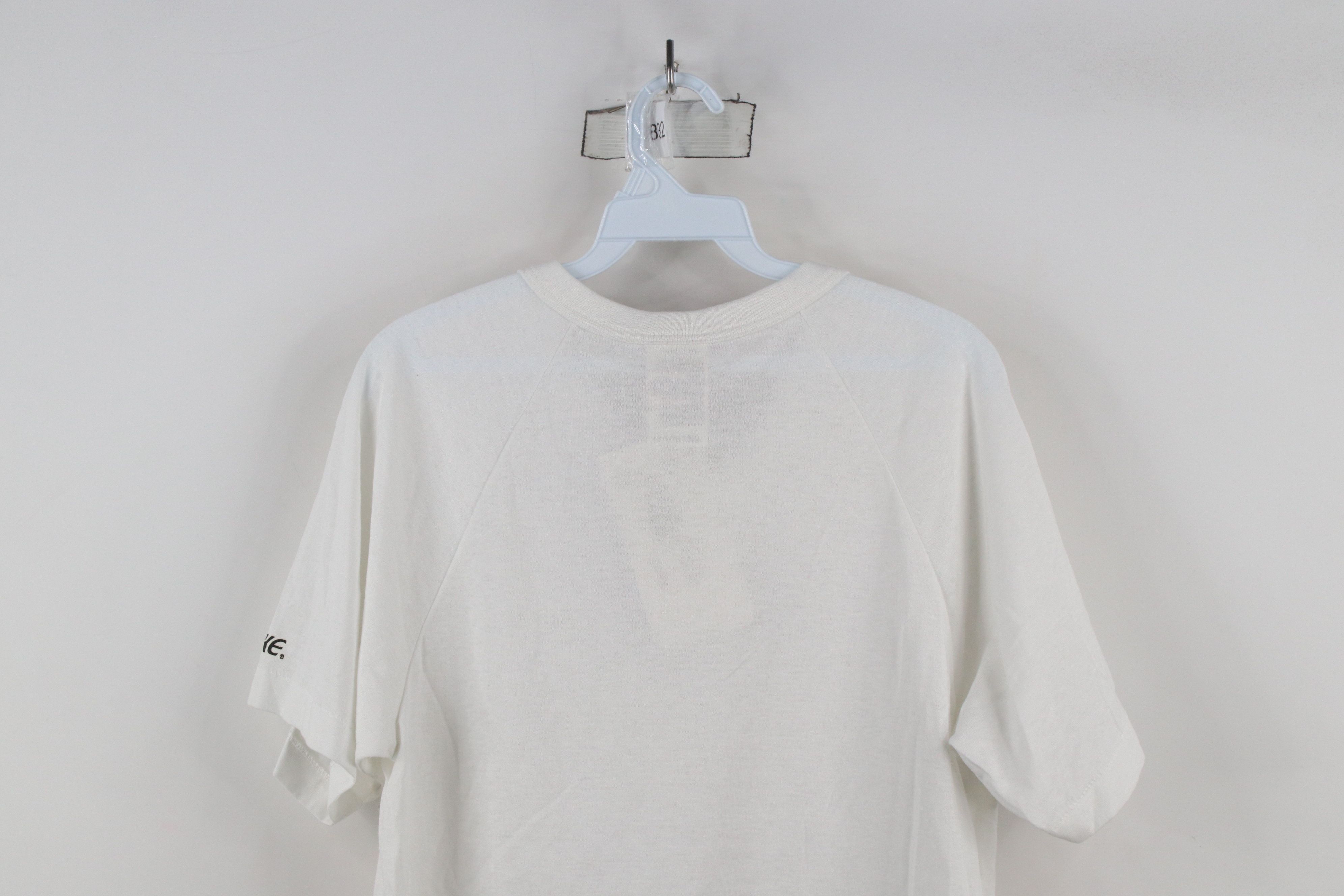 Vintage Deadstock Vintage 90s Streetwear Henley T-Shirt White USA Size US M / EU 48-50 / 2 - 10 Thumbnail