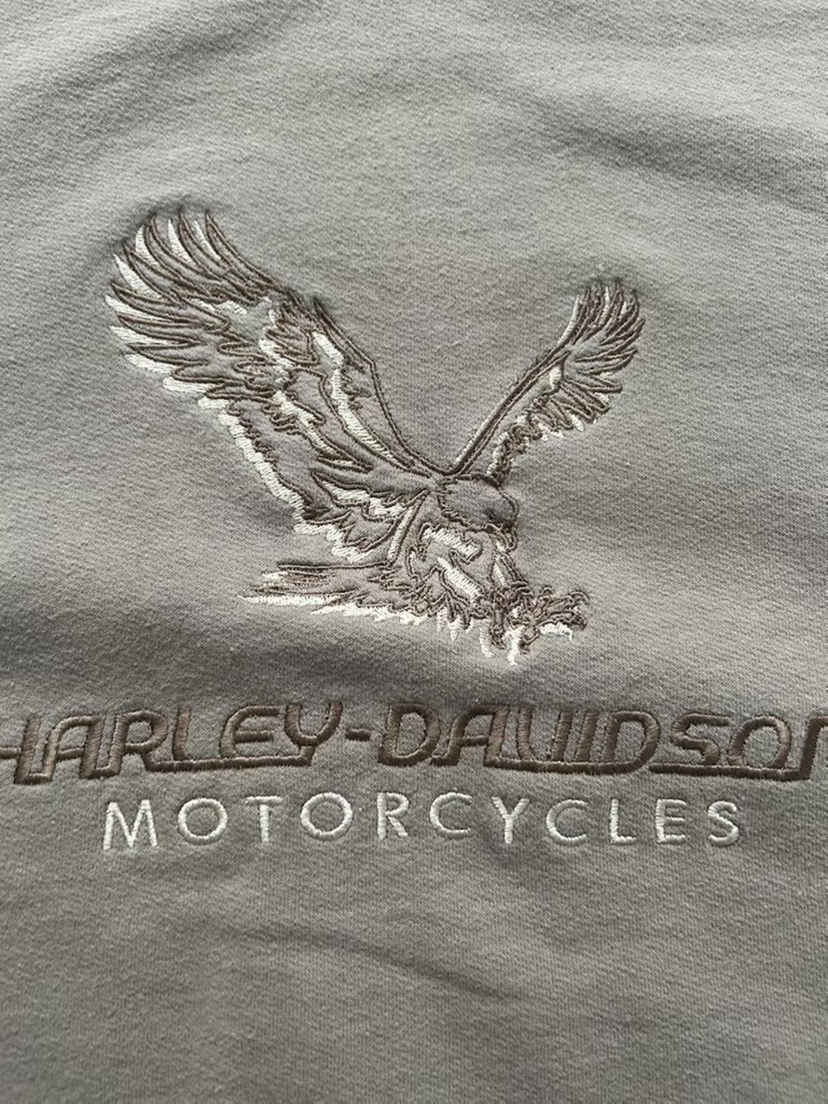 Harley Davidson Harley-Davidson Embroidered Crewneck Sweatshirt - Beige Size US L / EU 52-54 / 3 - 2 Thumbnail