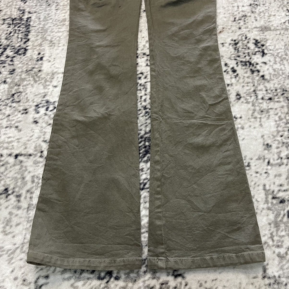 Le Grande Bleu (L.G.B.) 2000s Wow Japan Parachute Bondage Low Rise Cargo Flare Pants Size 26" / US 2 / IT 38 - 11 Thumbnail