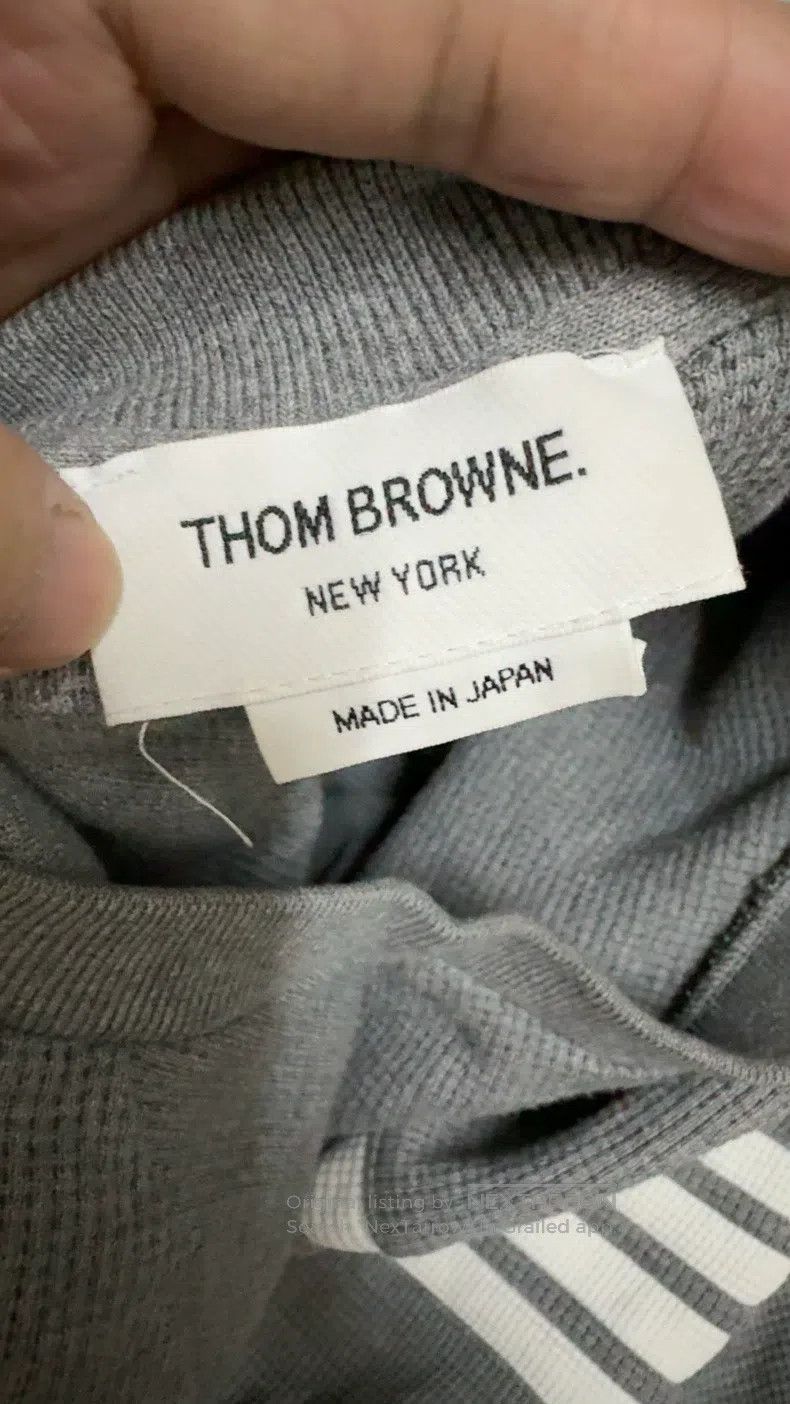 Thom Browne Thom Browne size 3 Gray hoodie and pants set Size US 42 / EU 58 - 9 Thumbnail