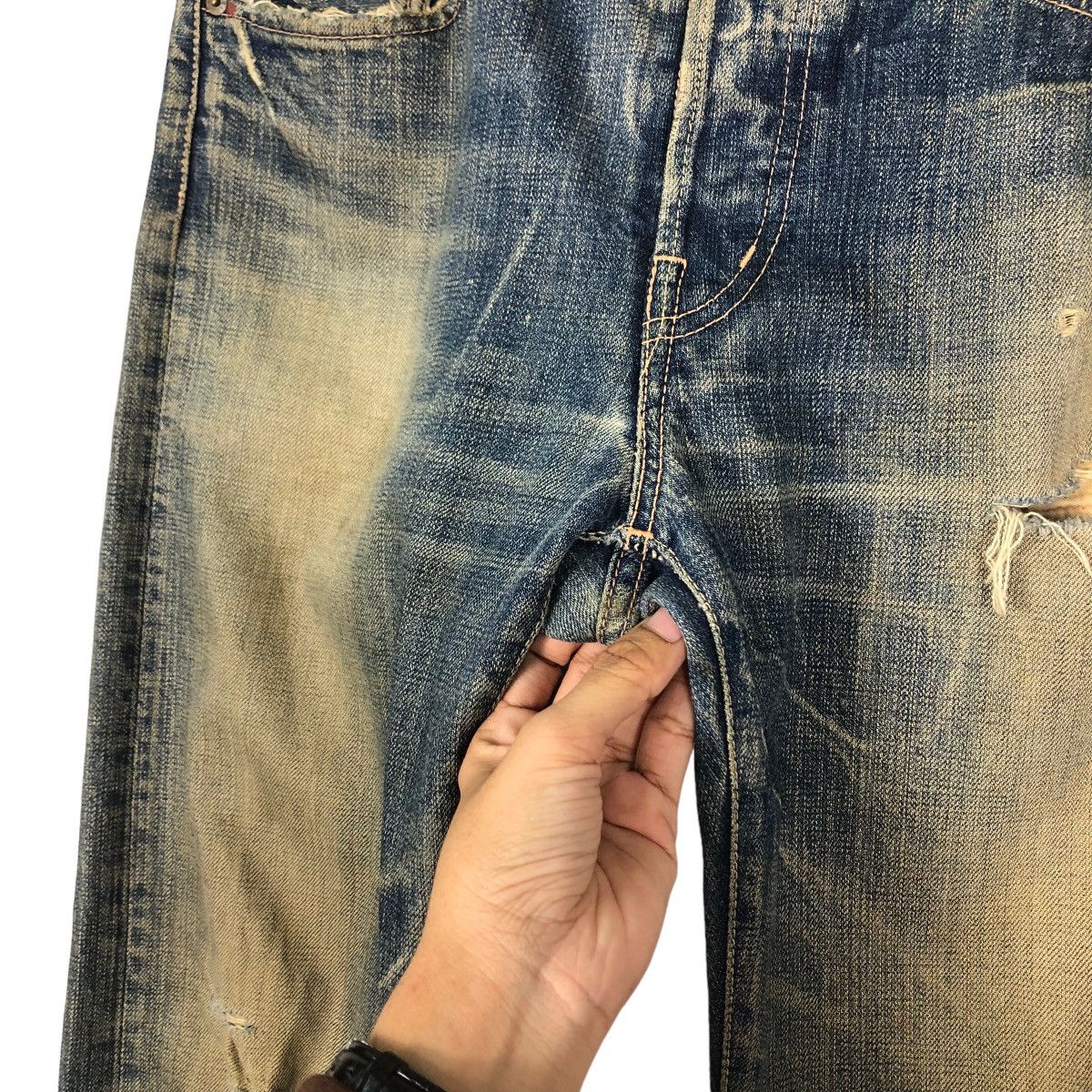 Japanese Brand 🔥VINTAGE SELVEDGES DENIM JEANS DOMINGO LTD CO JAPAN MADE Size US 34 / EU 50 - 16 Thumbnail