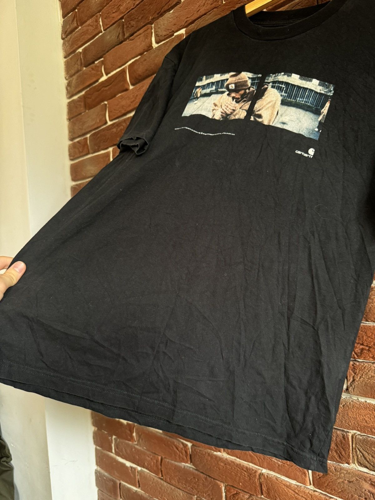 Carhartt Carhartt Black Photo Smoking Tee Streetwear Workwear Skate Size US M / EU 48-50 / 2 - 4 Thumbnail