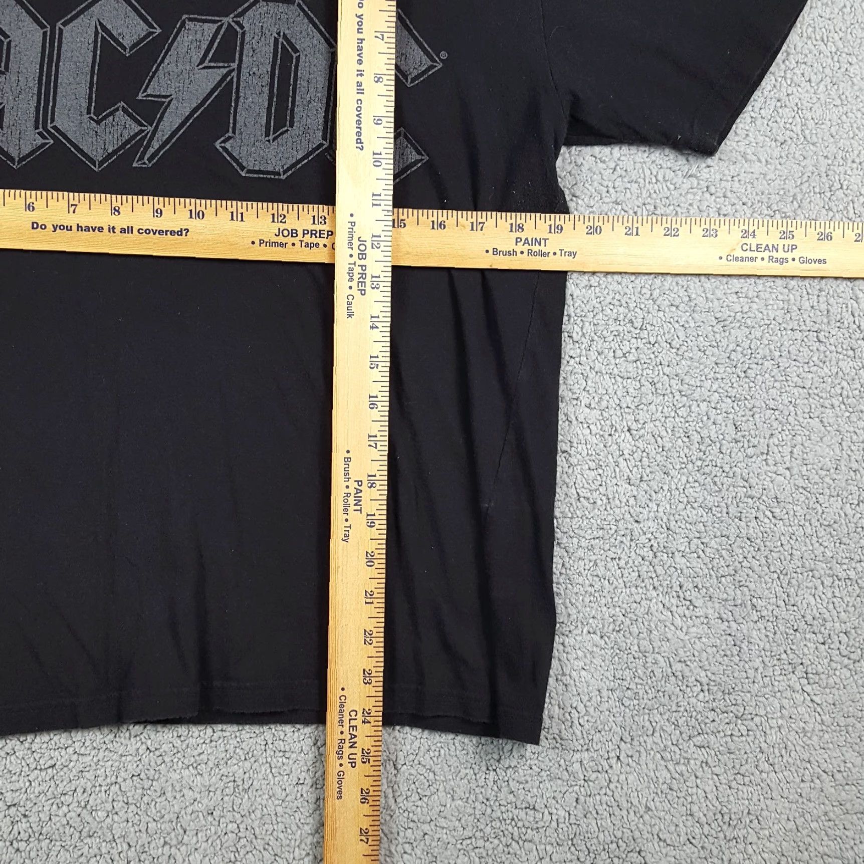 Etro VINTAGE ACDC Rock T-Shirt Medium Black Men's 90s Y2K Tour Band Cotton Embroidered Logo Mens Size US M / EU 48-50 / 2 - 4 Thumbnail