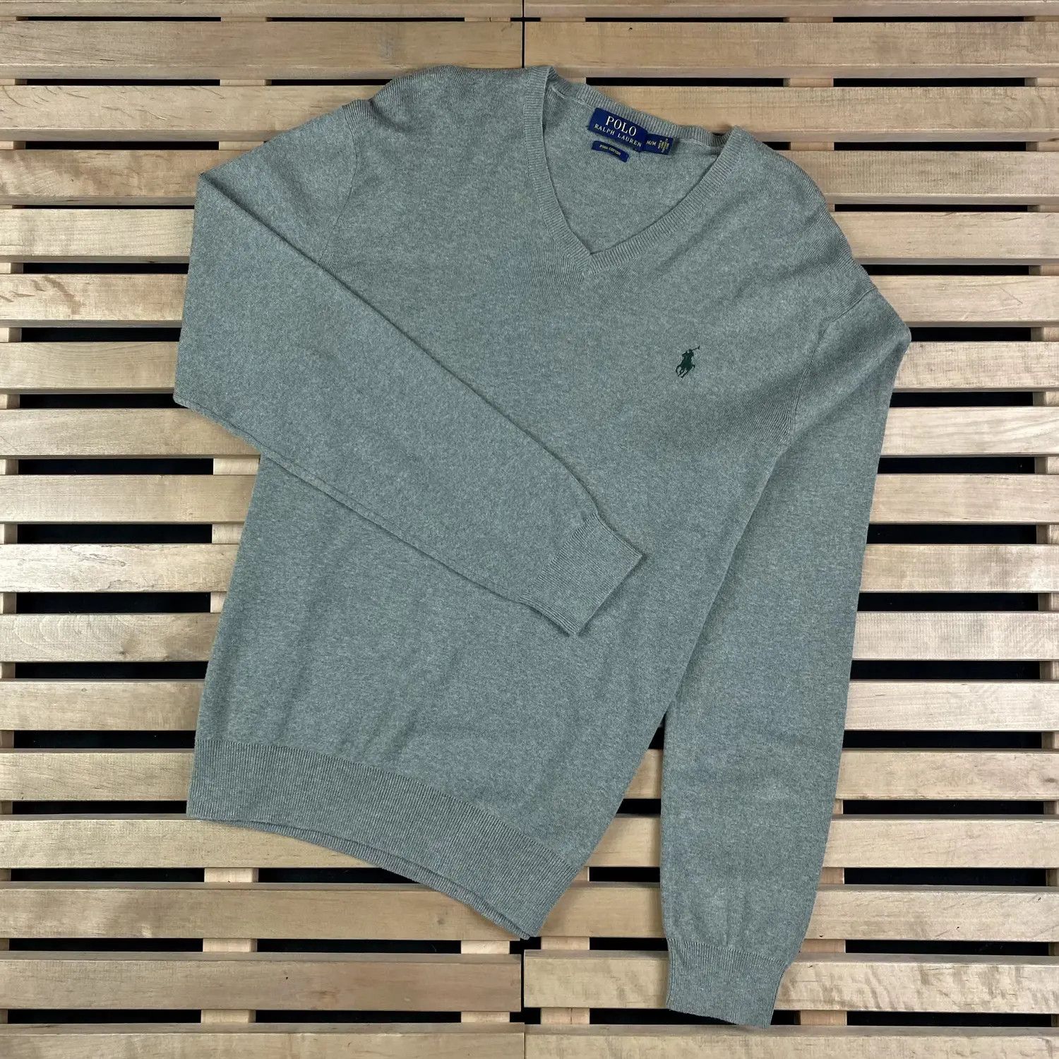Polo Ralph Lauren Mens Jumper Polo Ralph Lauren V Neck Size M Size US M / EU 48-50 / 2 - 1 Thumbnail