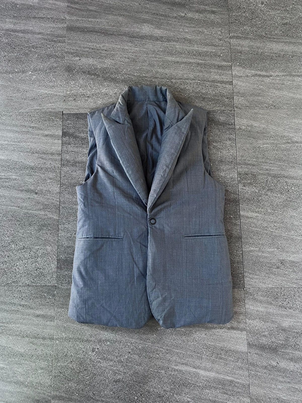 Number (N)ine Number (N)ine Plaid Puffer Vest | Grailed