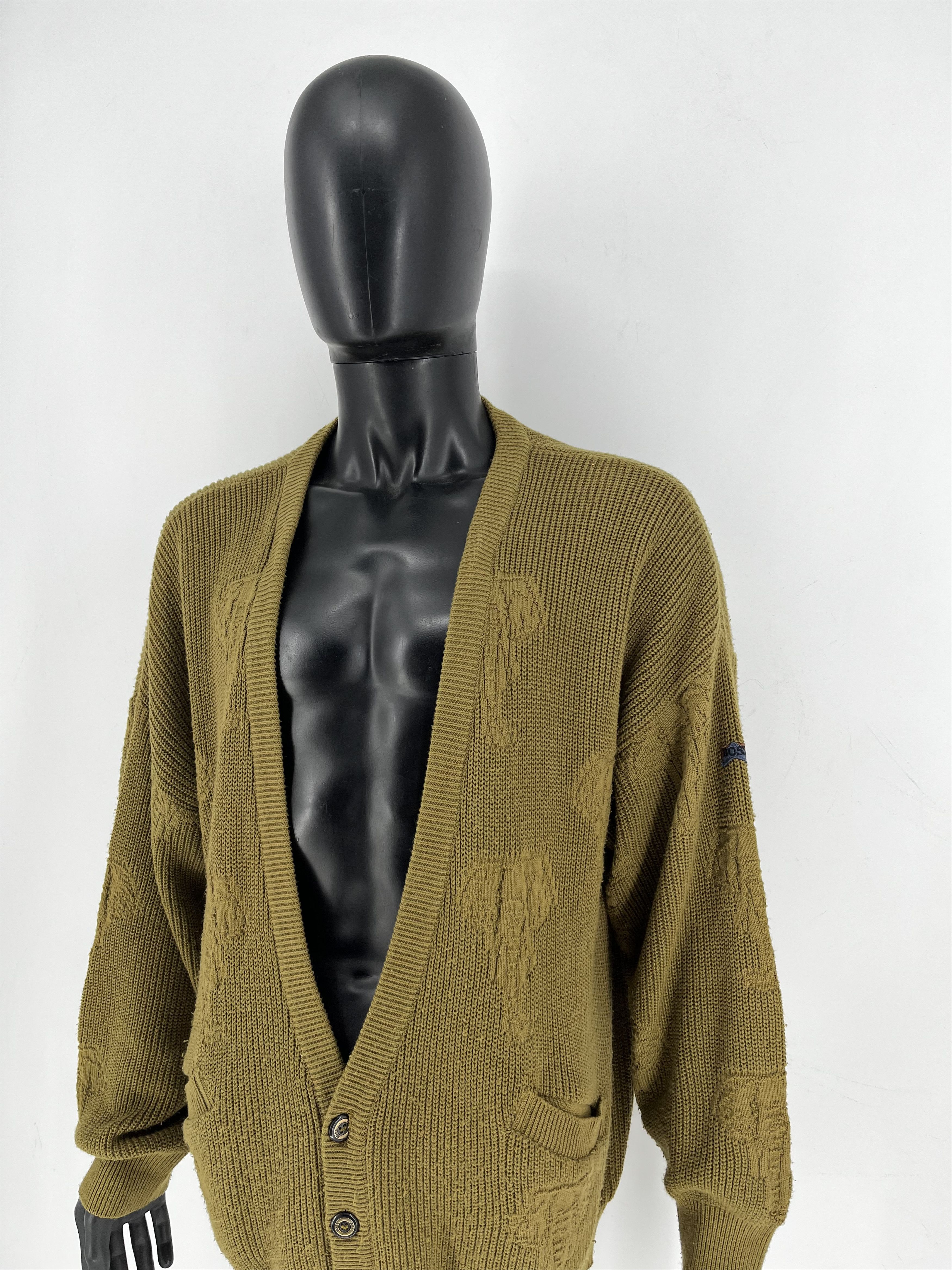 Hugo Boss Vintage Hugo Boss Archive Cardigan Vintage Abstract Size L Size US XL / EU 56 / 4 - 6 Thumbnail