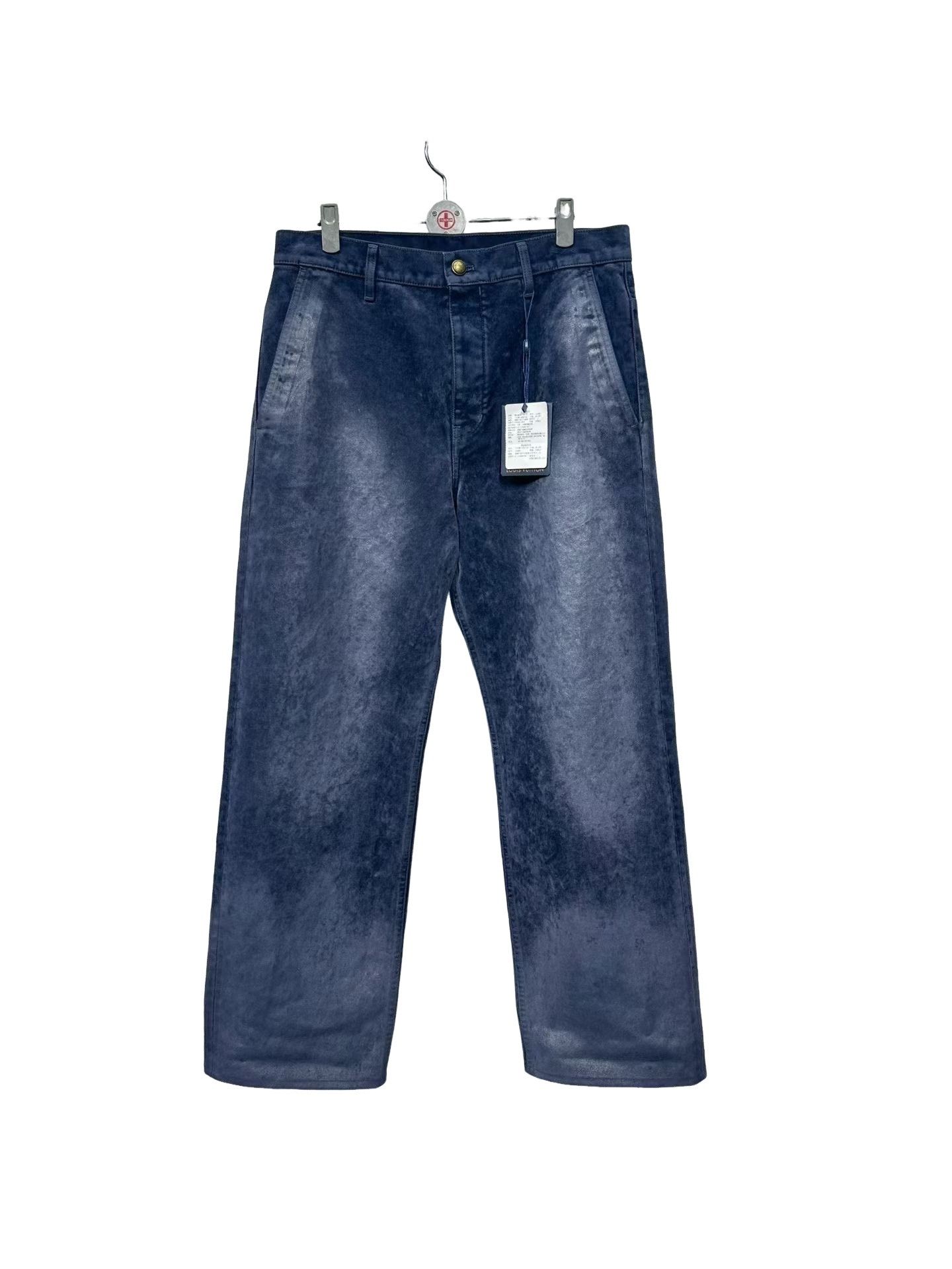 Louis Vuitton Louis Vuitton Flocked Monogram Denim Jeans 31 Size US 31 - 1 Thumbnail