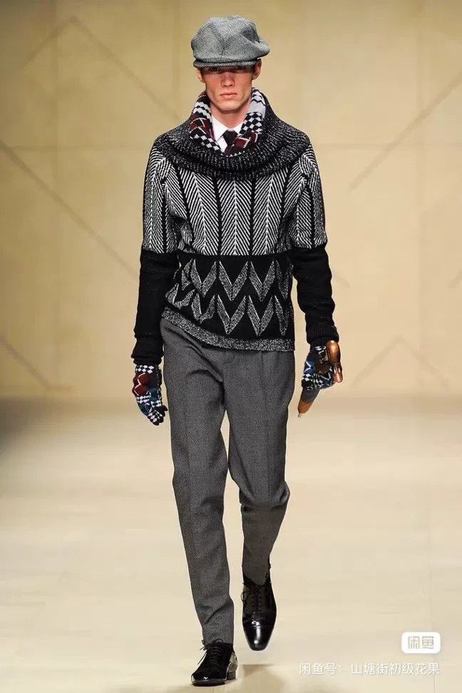 Burberry Prorsum Men's Cashmere Gloves