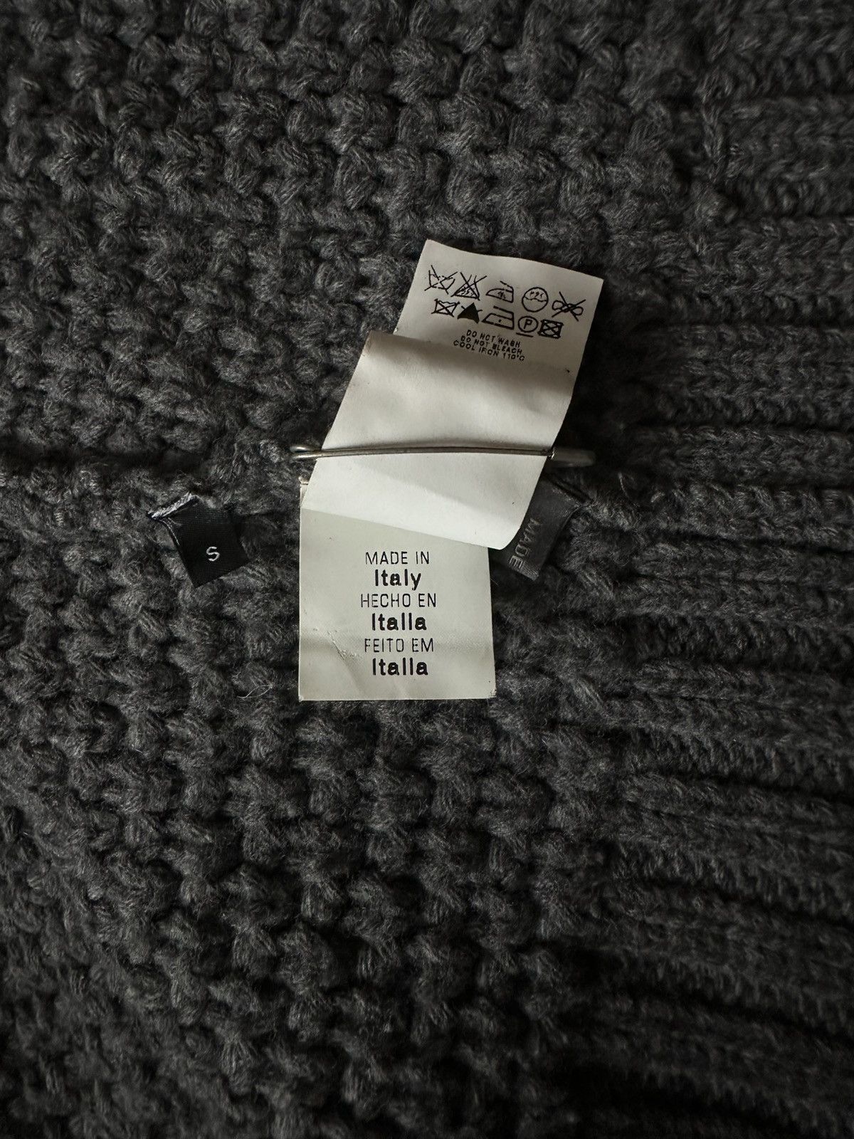 Alexander McQueen Alexander McQueen knitted coat high neck jacket military Size S / US 4 / IT 40 - 9 Thumbnail