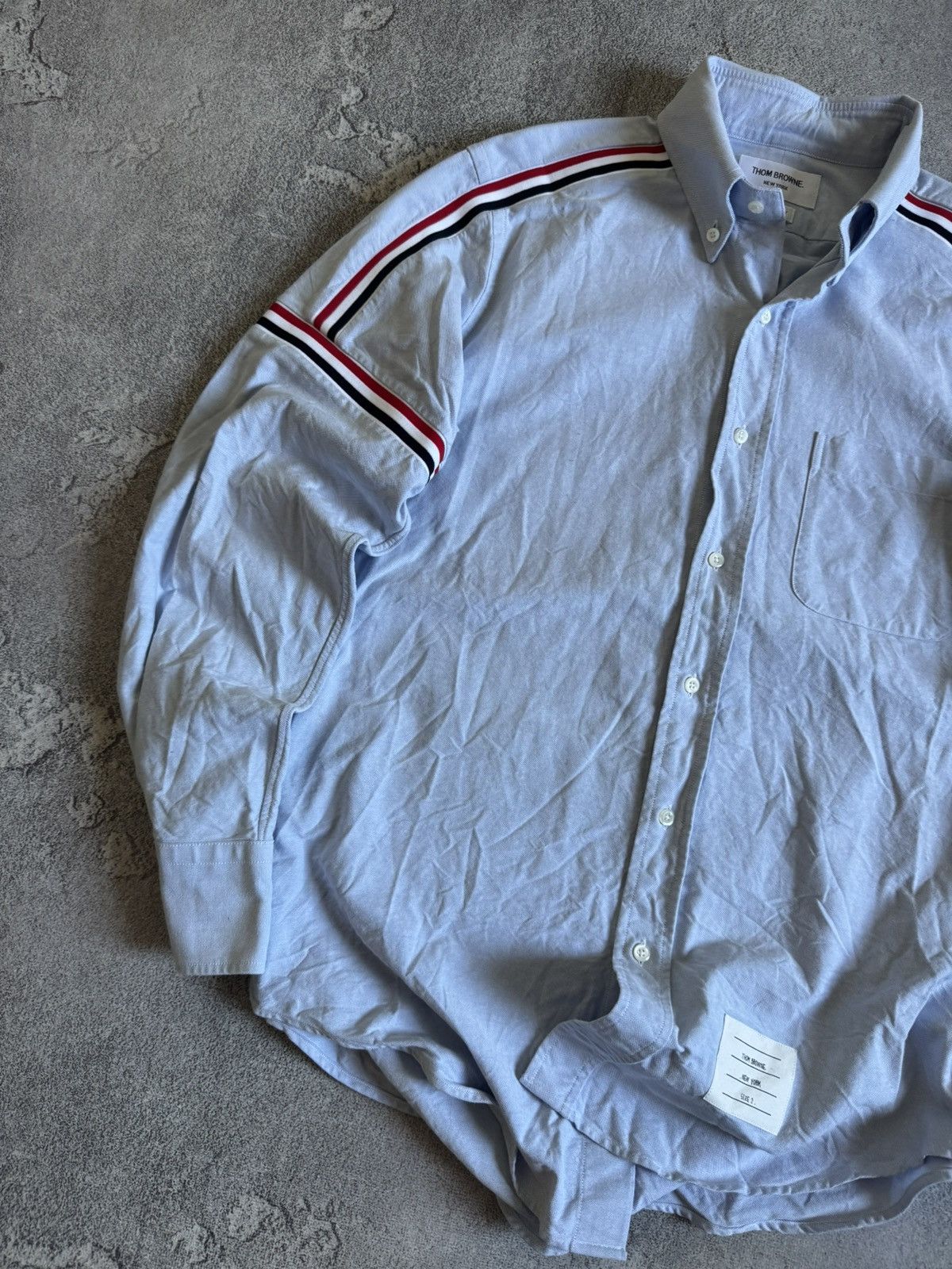 Thom Browne Thom Browne 2/M button up shirt long sleeve old money Size US M / EU 48-50 / 2 - 3 Thumbnail