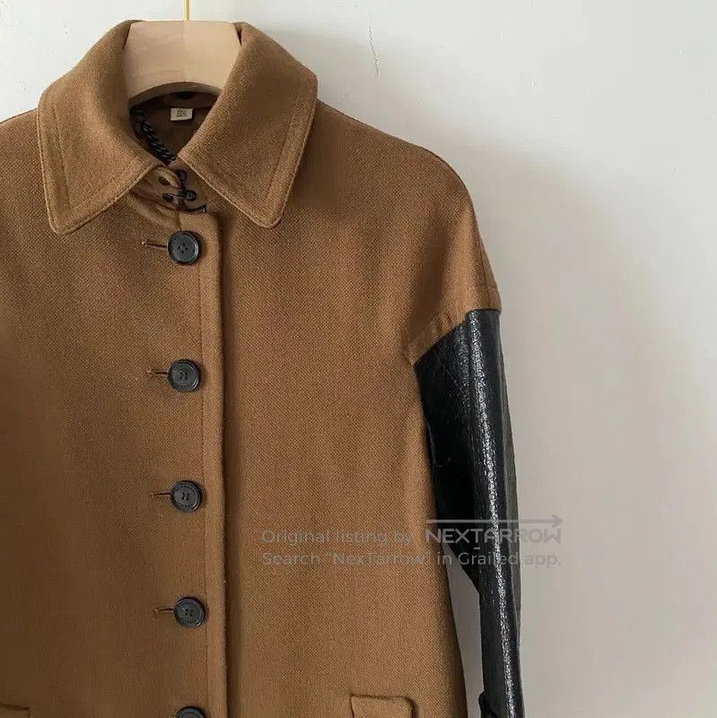 Burberry Burberry Women's Color-Block Wool Coat. Size M / US 6-8 / IT 42-44 - 4 Thumbnail